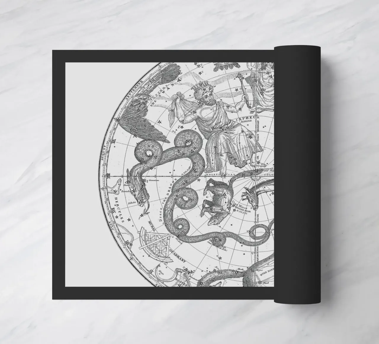 The Constellations doormat by Astër