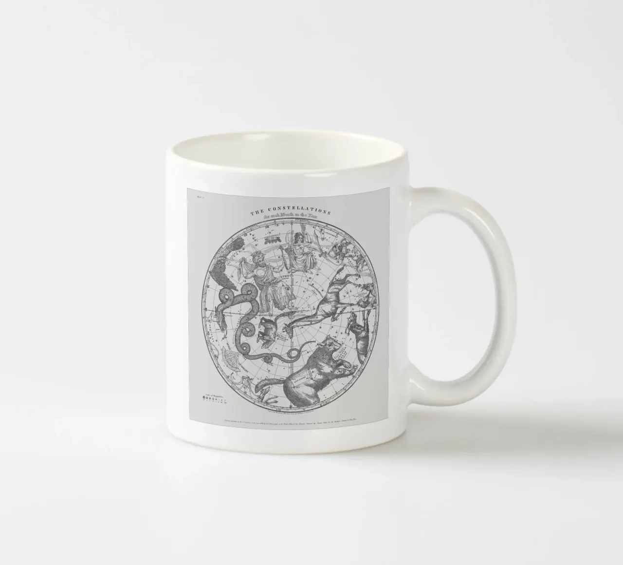 The Constellations taza de cerámica de Astër