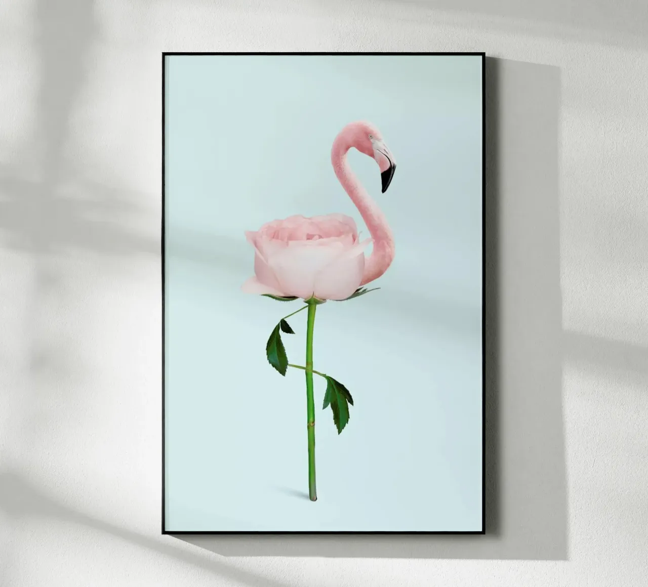 Flamingo Flower plexiglass da Jonas Loose