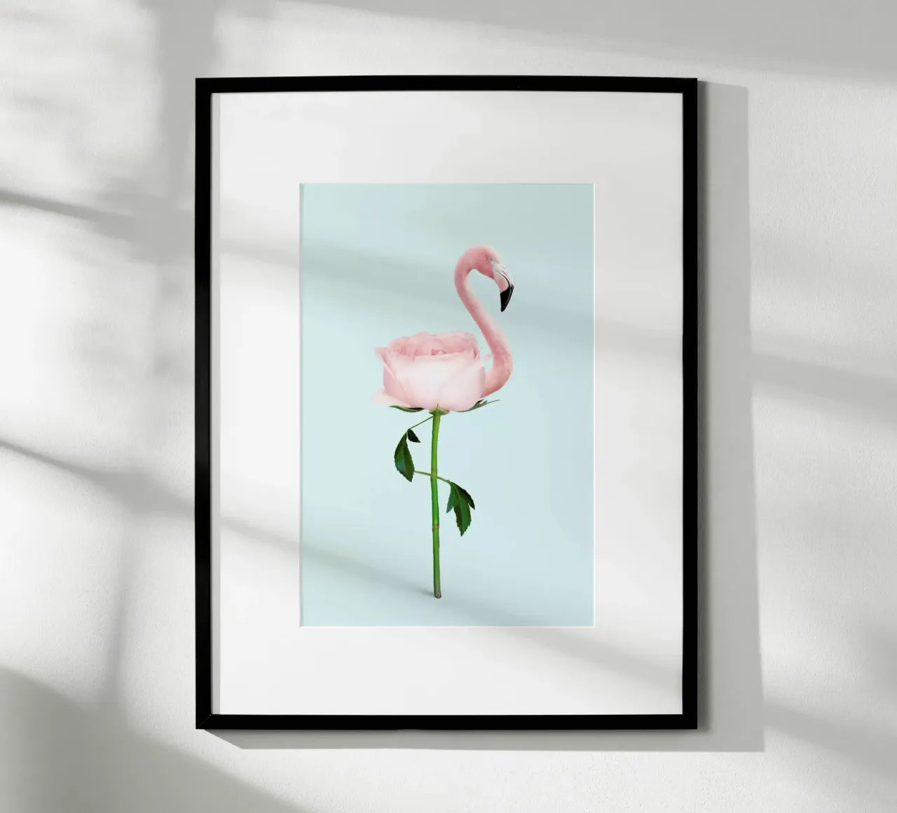 Flamingo Flower carta hahnemühle da Jonas Loose