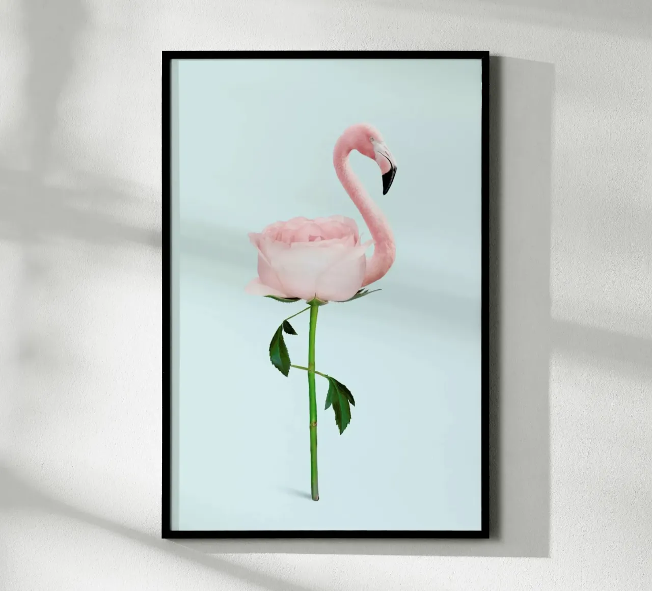 Flamingo Flower carta hahnemühle da Jonas Loose