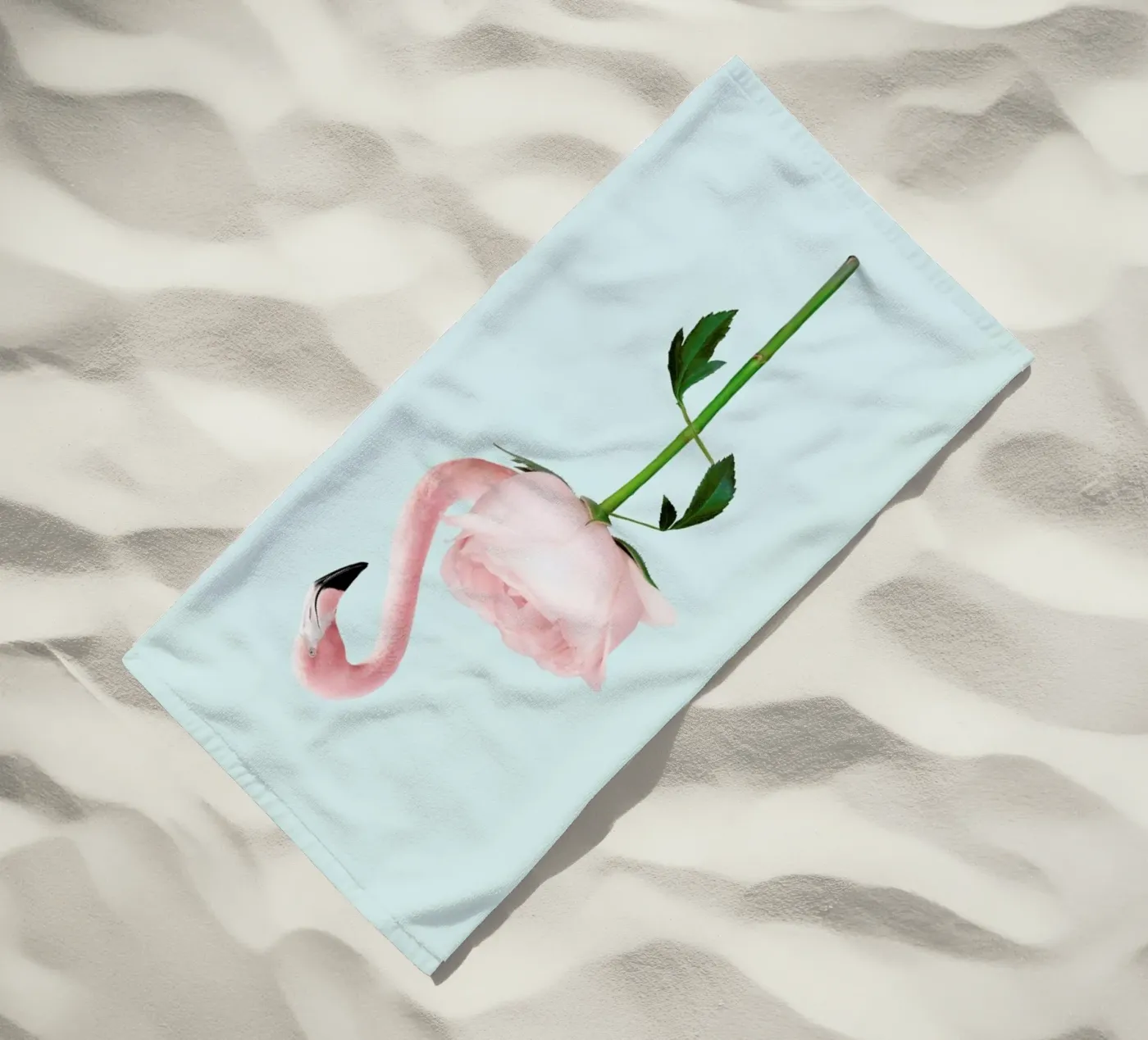 Flamingo Flower telo mare da Jonas Loose