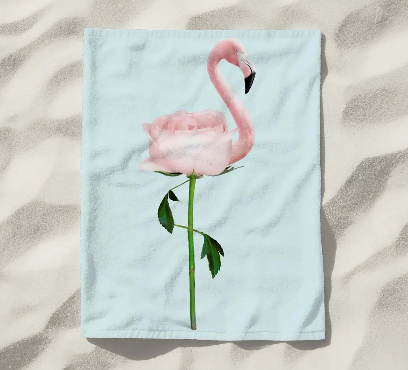 Flamingo Flower telo mare da Jonas Loose