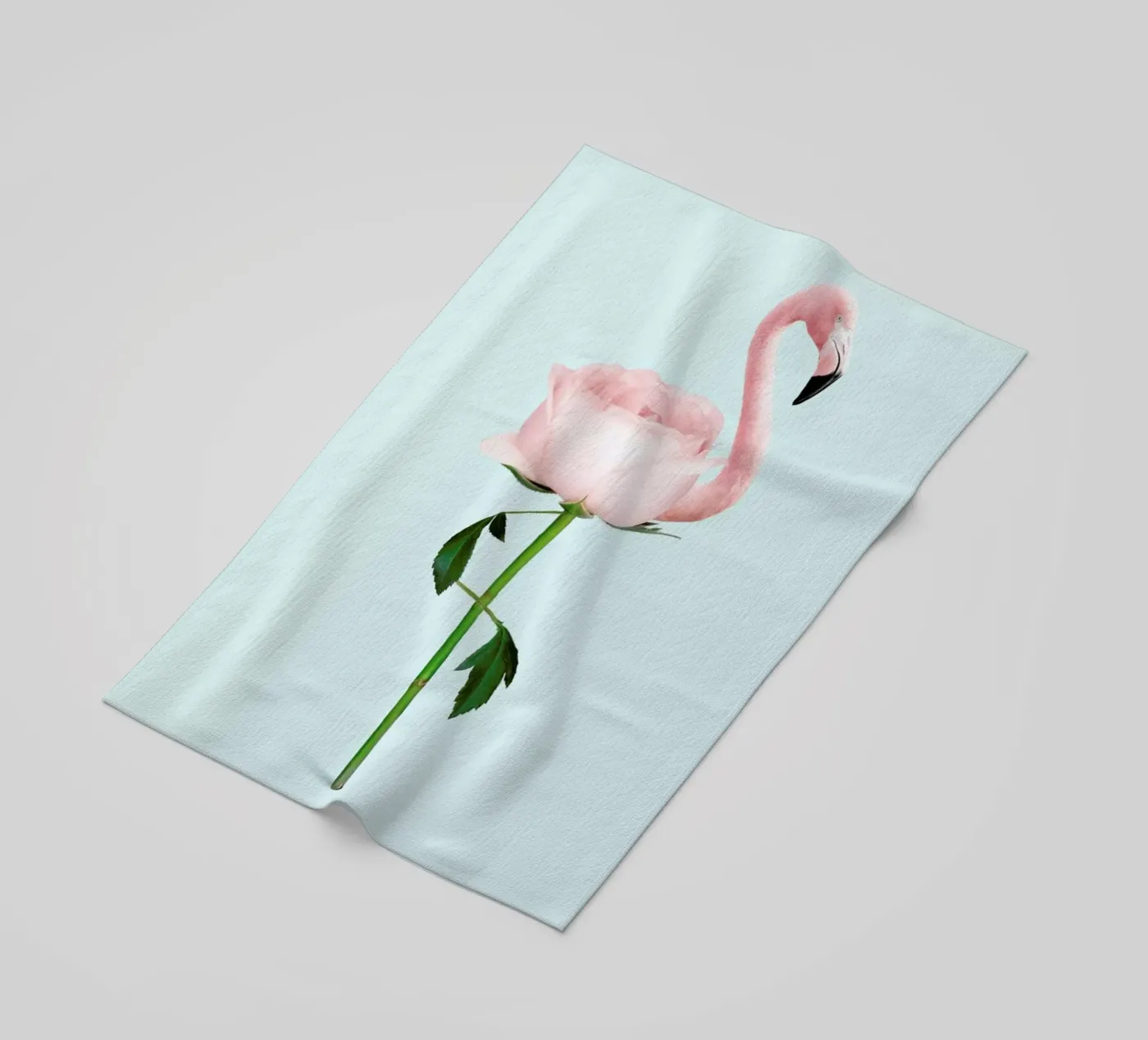 Flamingo Flower telo mare da Jonas Loose