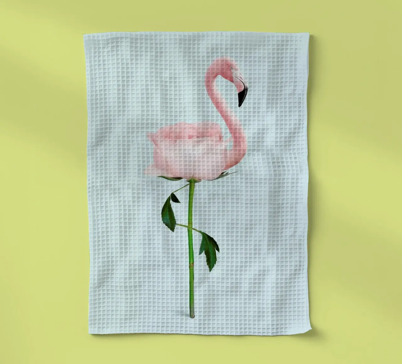 Flamingo Flower canovaccio da cucina da Jonas Loose