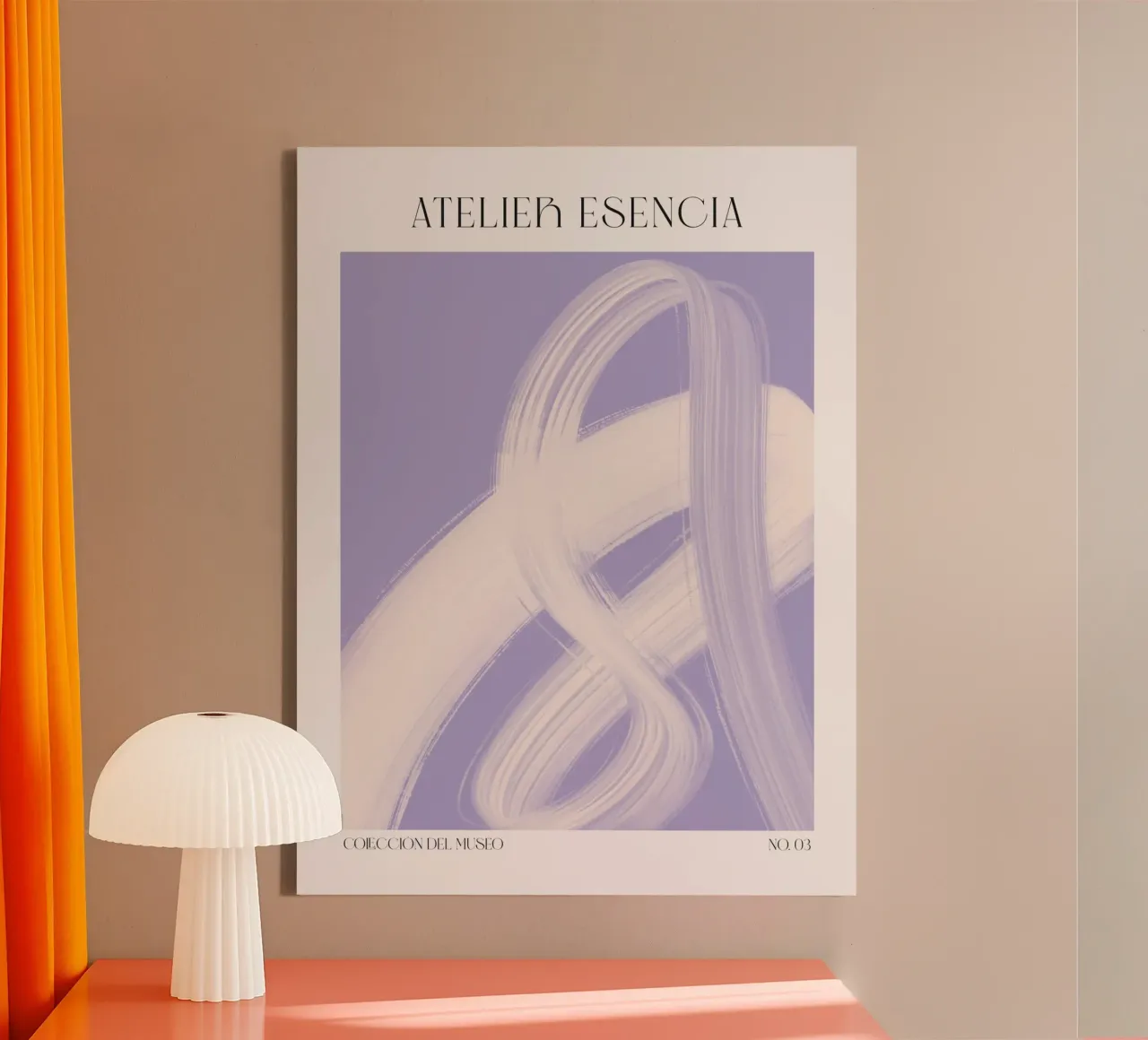 Art Bohemian No 67 tela con Cornice a cassetta da treechild