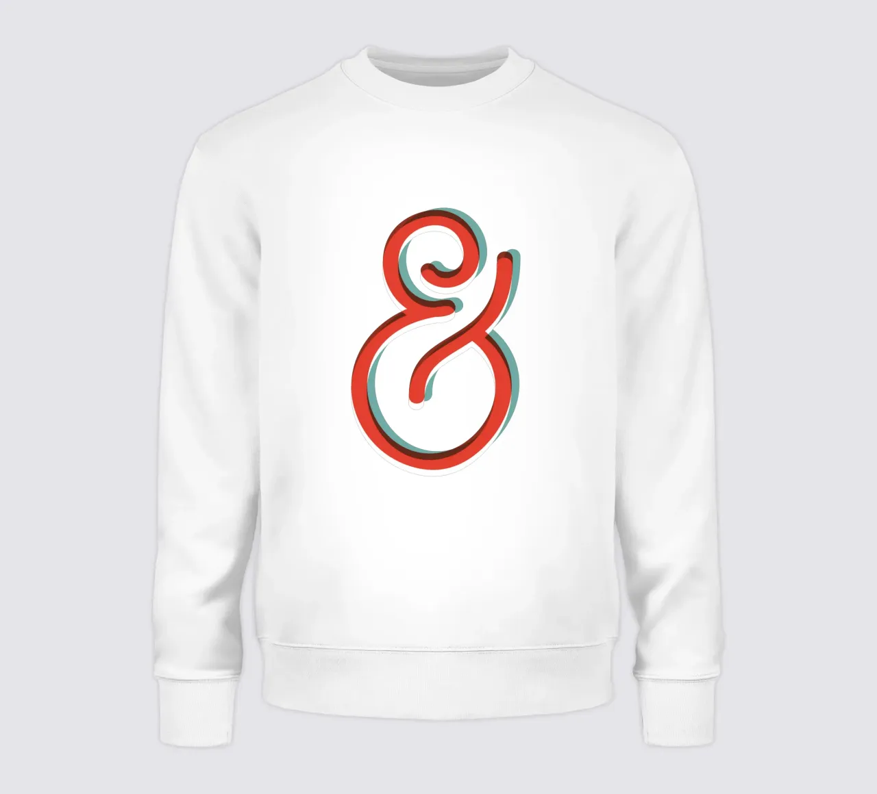 Ampersand Typography Design felpa da THE MOTIVATED TYPE