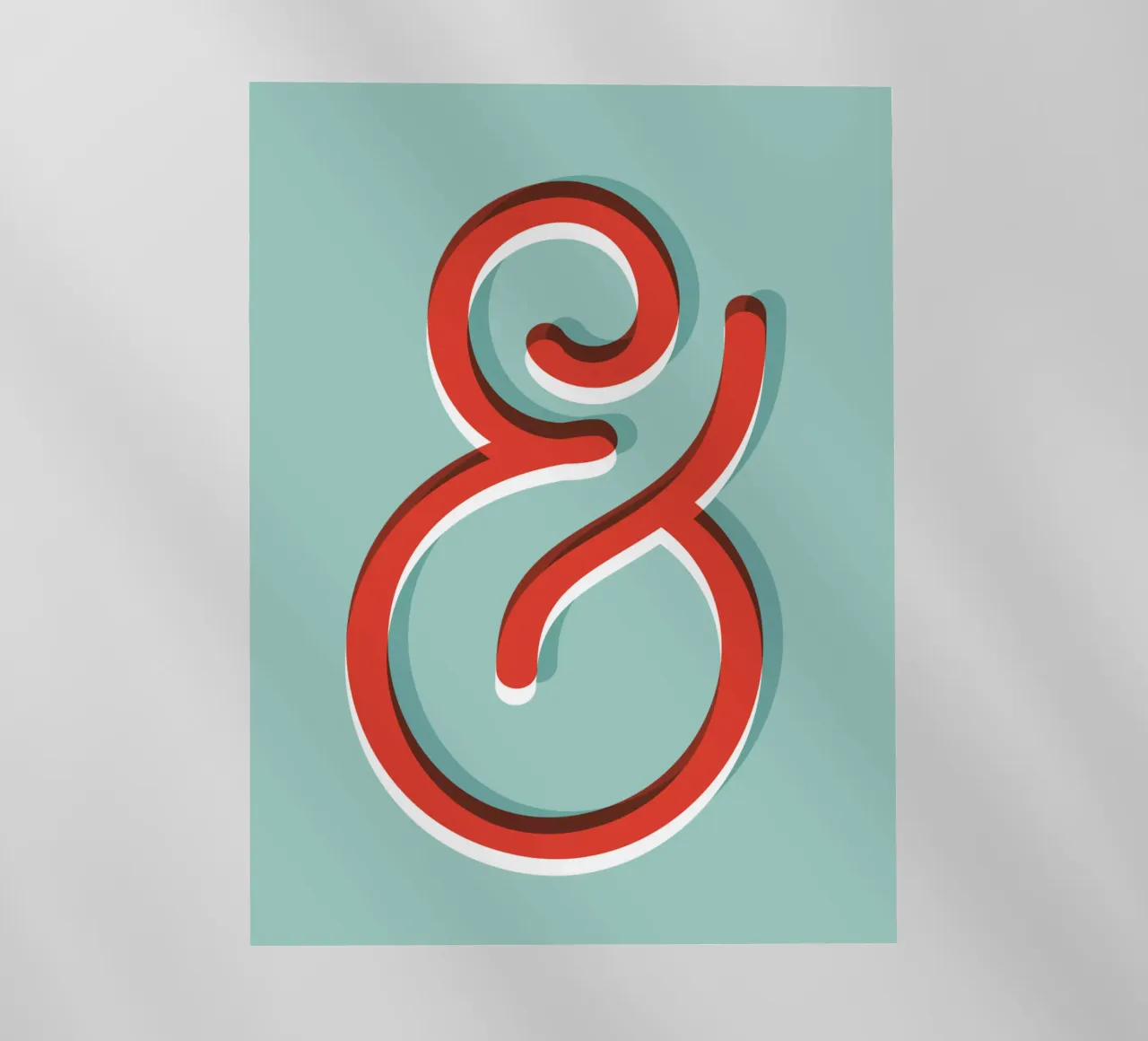 Ampersand Typography Design pellicola backlit da THE MOTIVATED TYPE