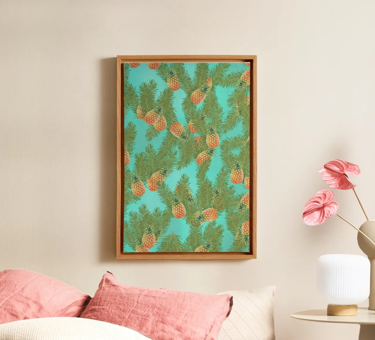 Summer Calling canvas with Floater frame by Danny Ivan