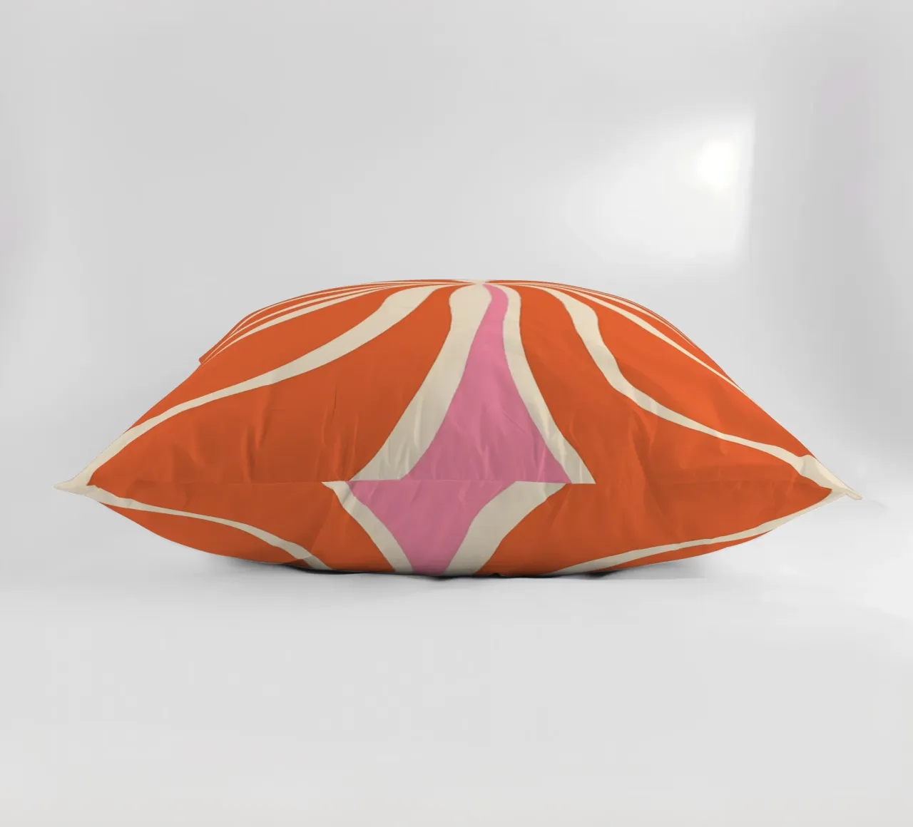 Abstract Flower Art Print decorative cushion by diedrich