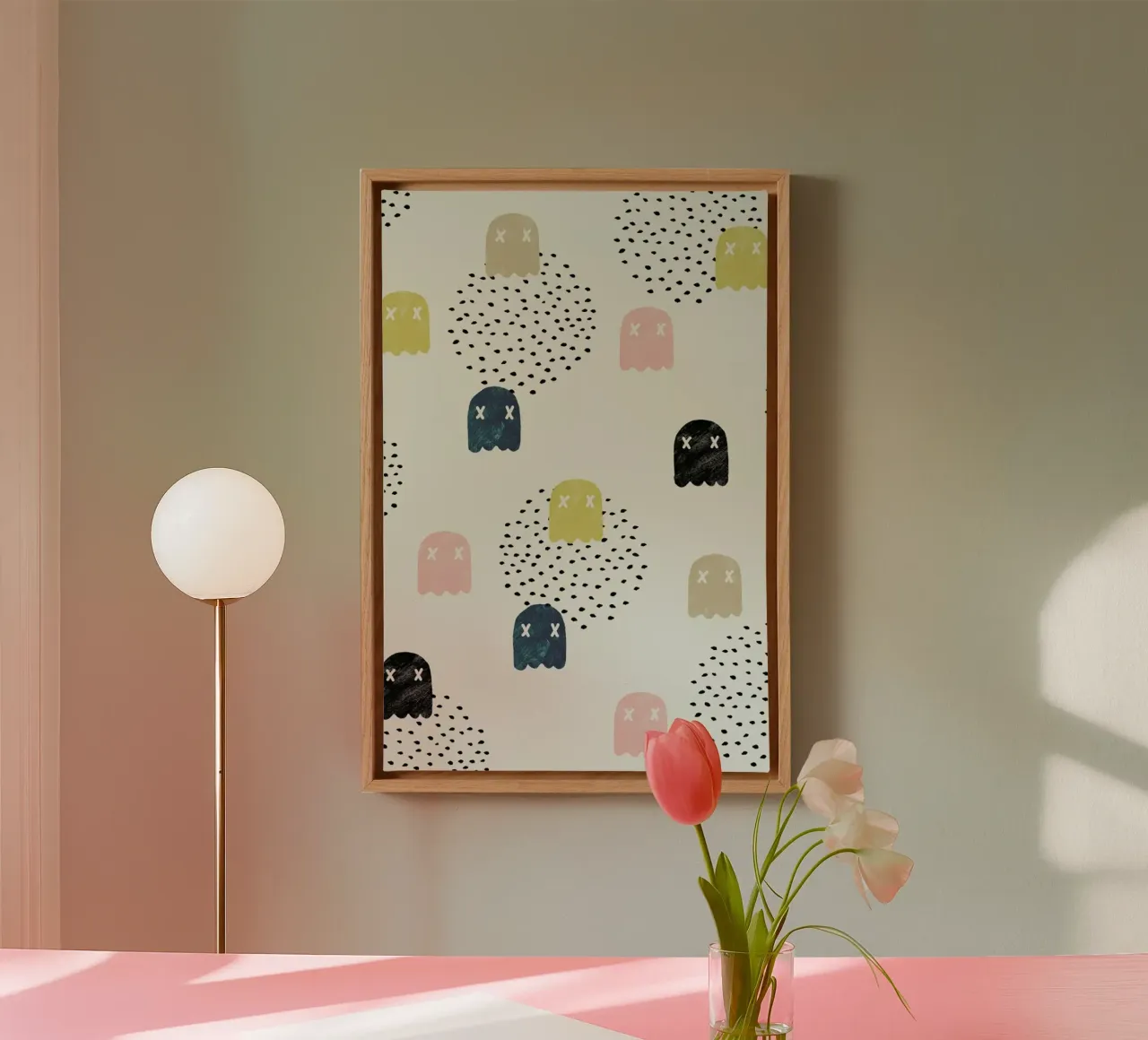 Dead Ghosts canvas van Róbert Farkas