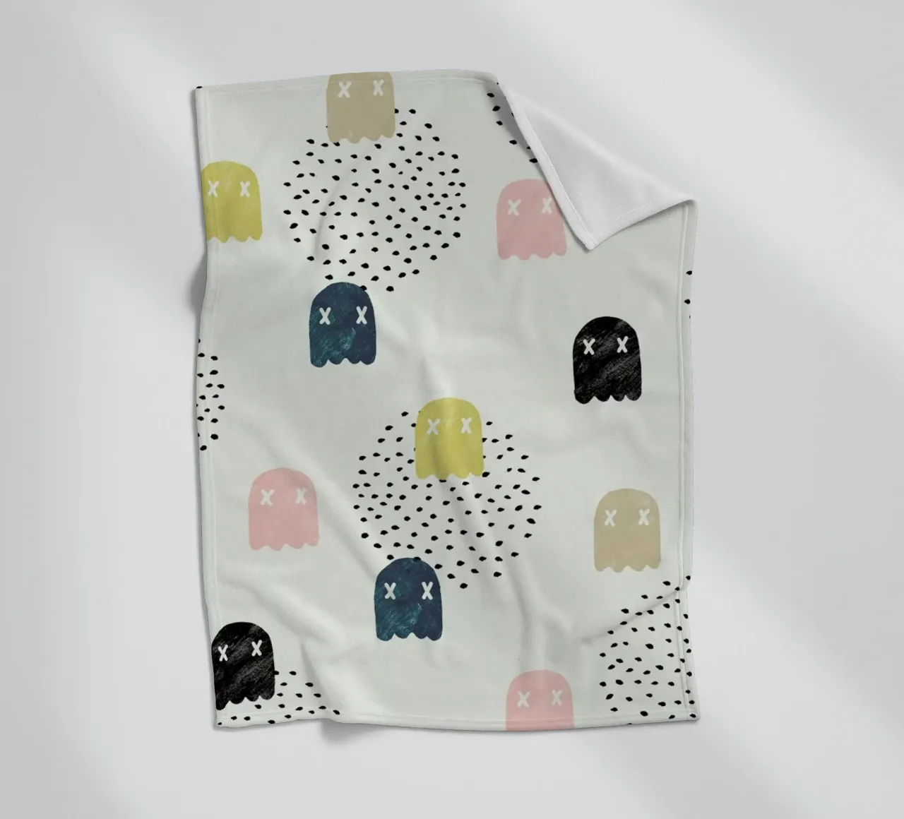 Dead Ghosts Fleecedecke von Róbert Farkas