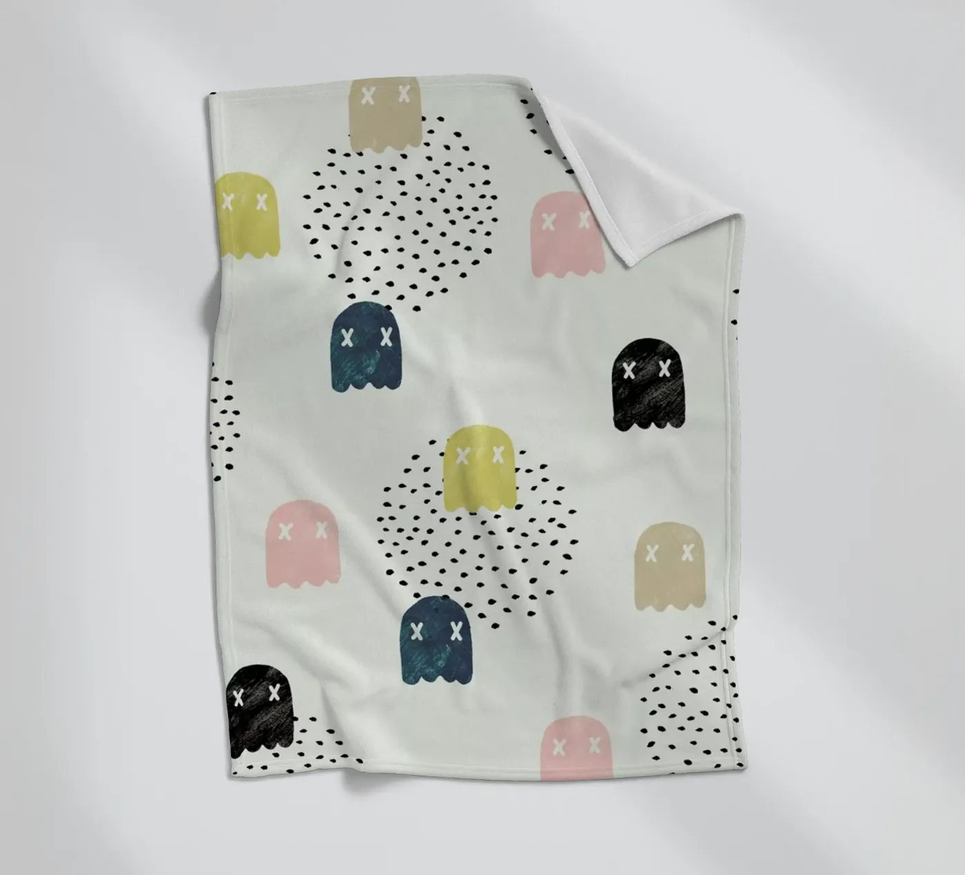 Dead Ghosts fleecedeken van Róbert Farkas