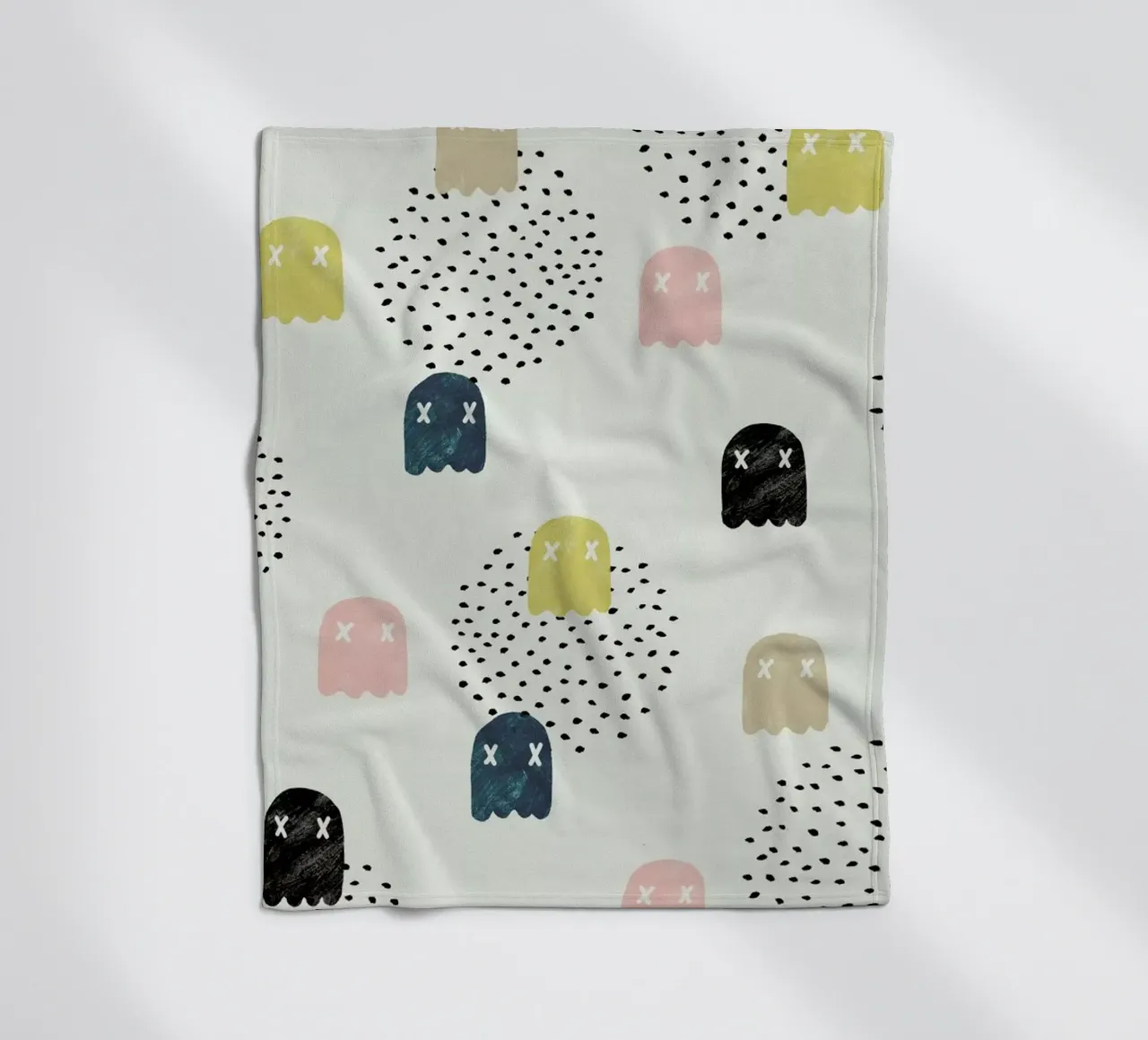 Dead Ghosts Fleecedecke von Róbert Farkas