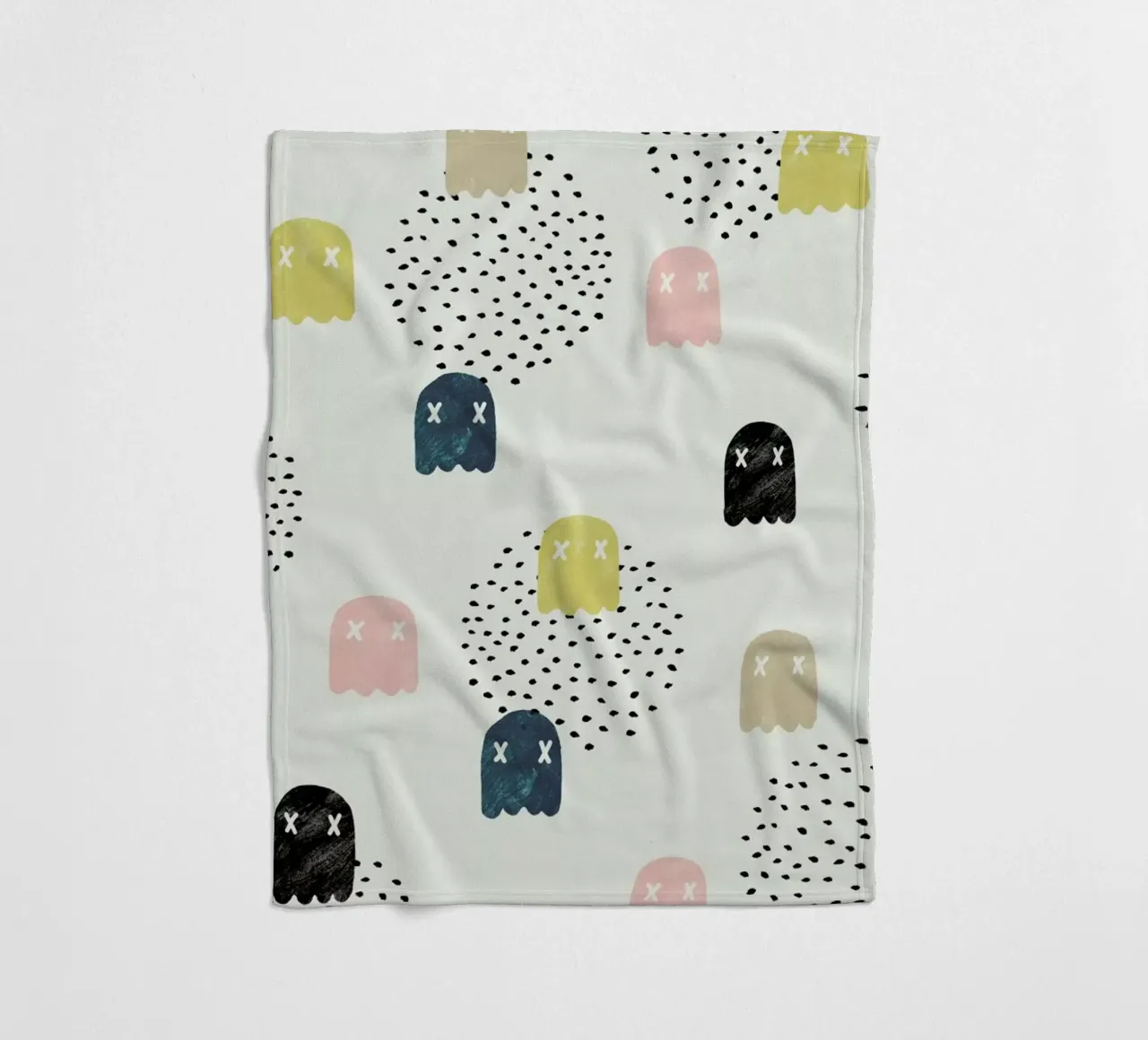 Dead Ghosts Fleecedecke von Róbert Farkas