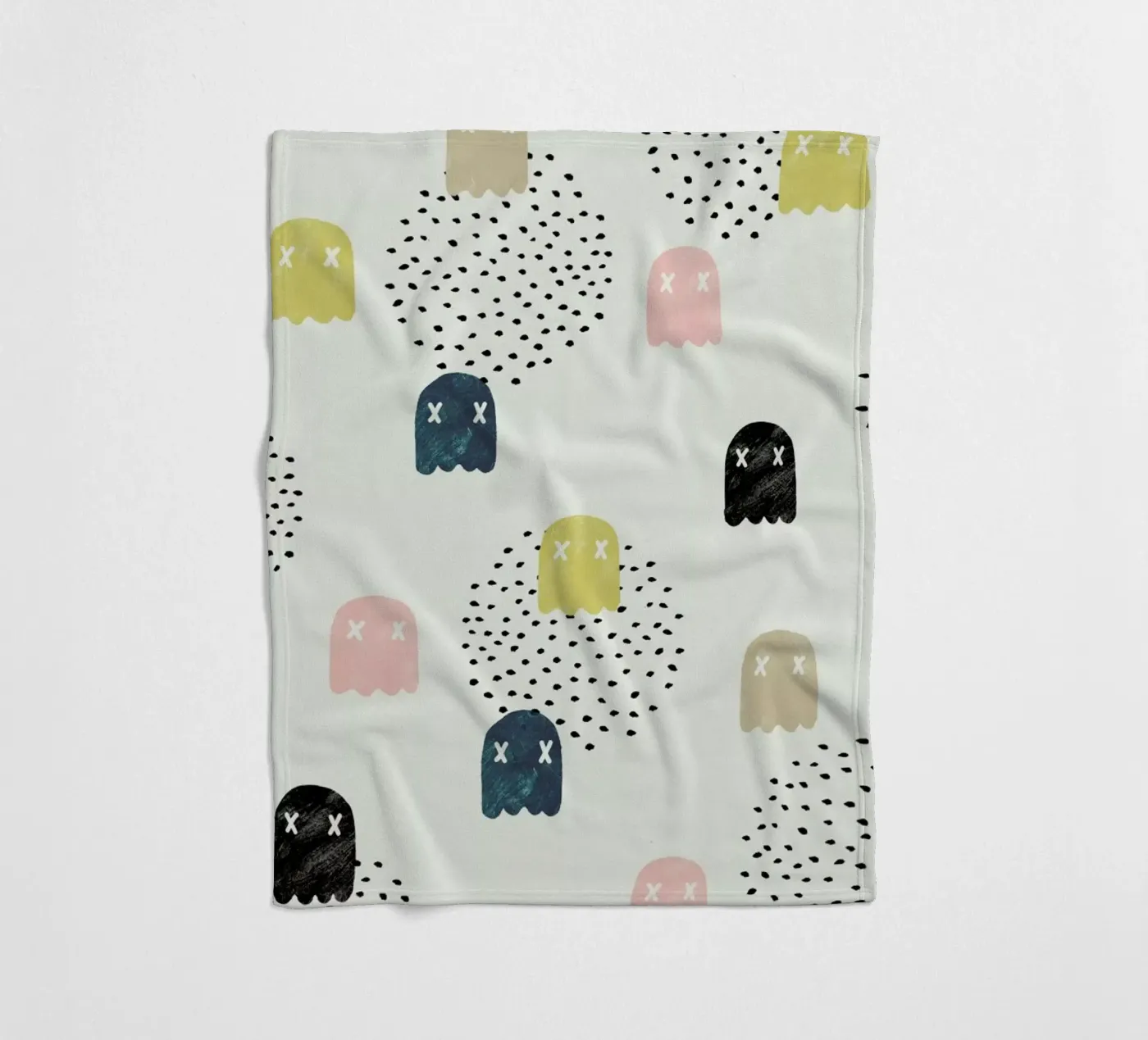 Dead Ghosts fleecedeken van Róbert Farkas