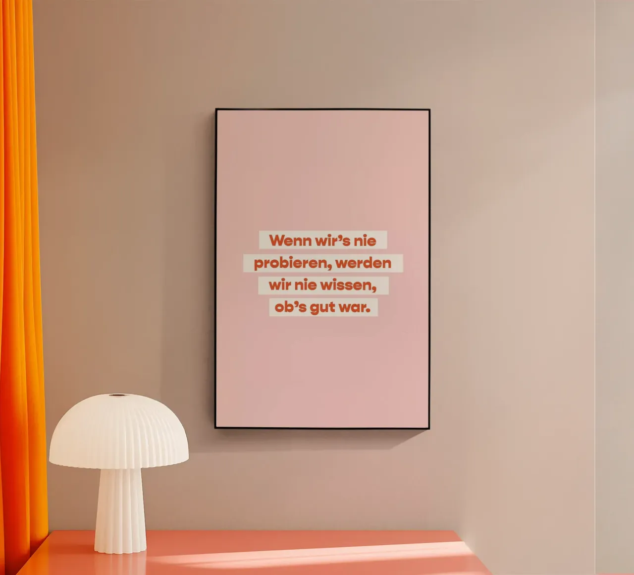 Ausprobieren plexiglass da vonkopfbisfuss x JUNIQE