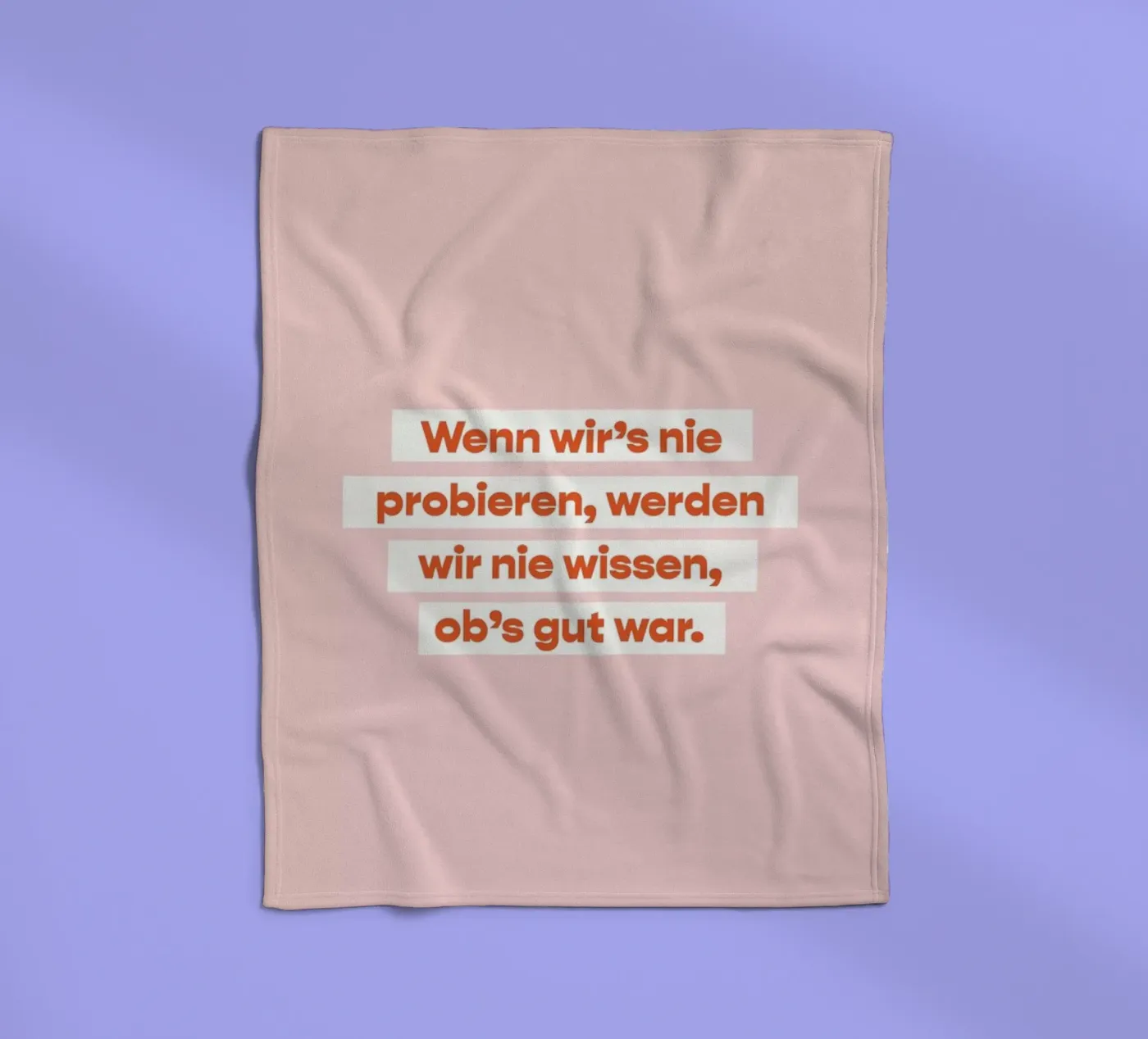 Ausprobieren Fleecedecke von vonkopfbisfuss x JUNIQE