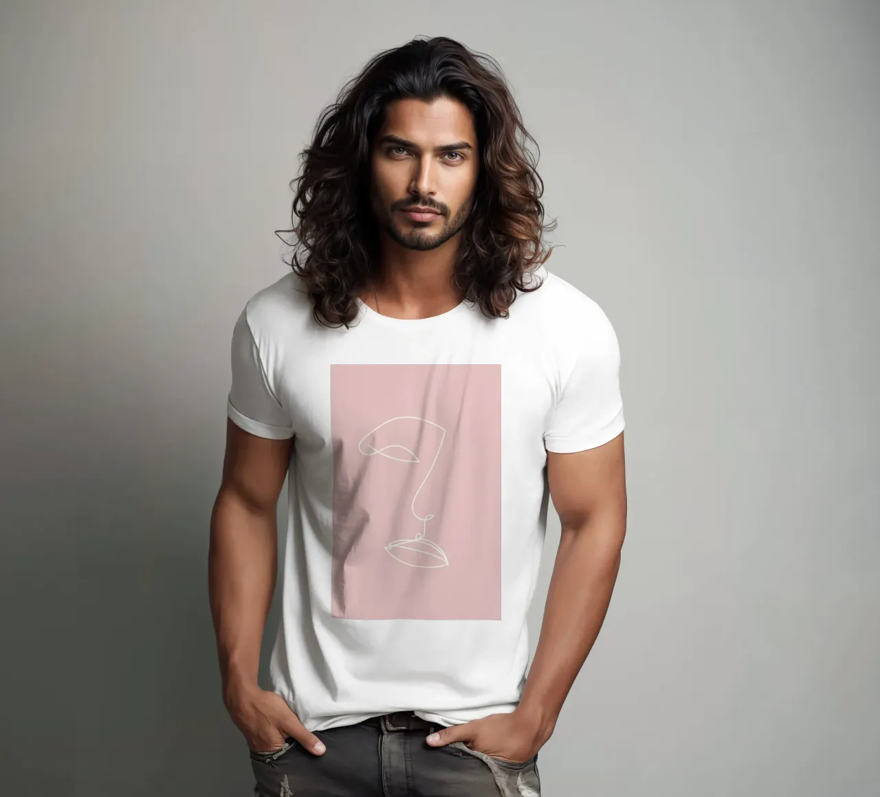 Outline t-shirt da Pure