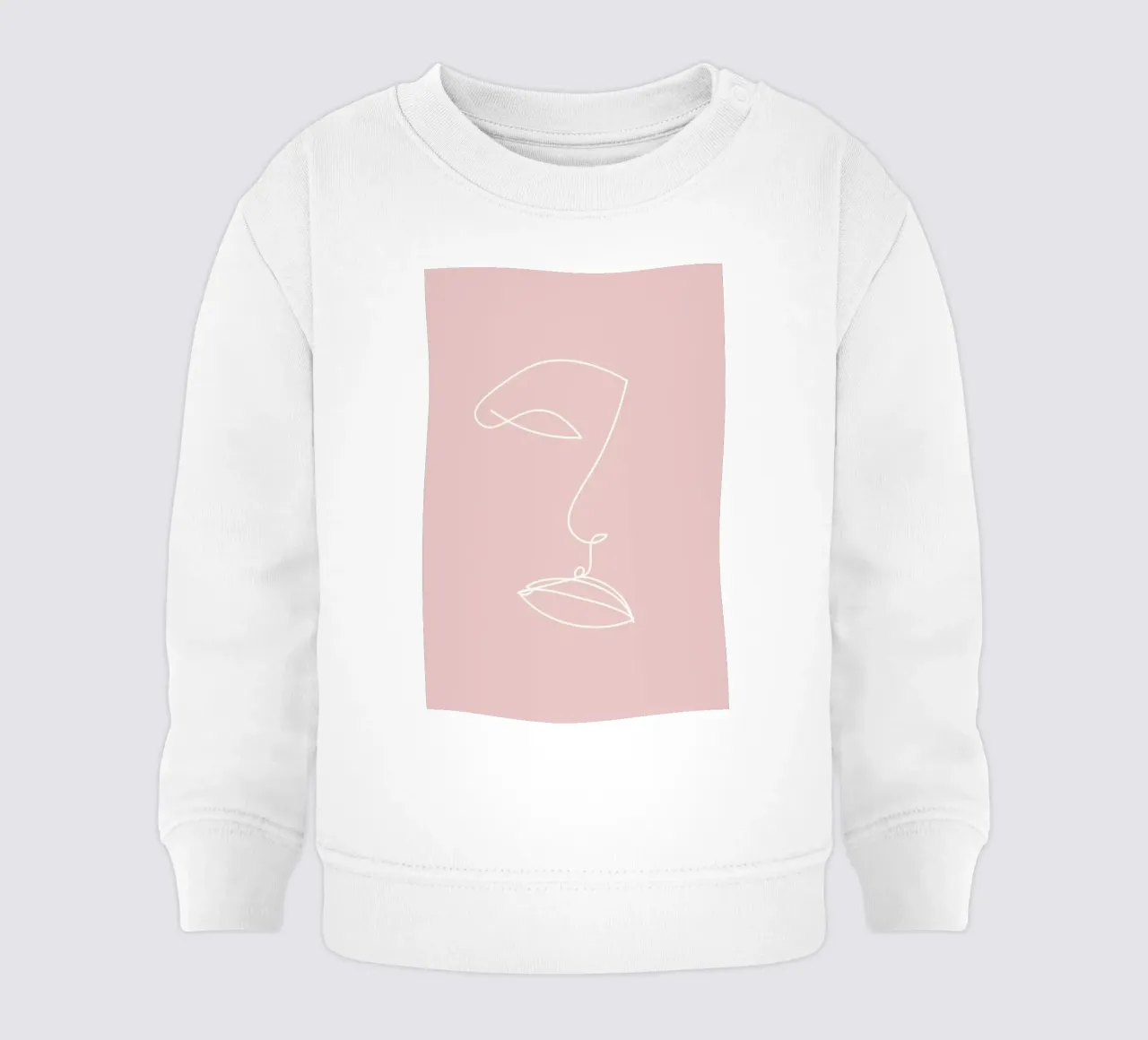 Outline felpa neonato da Pure