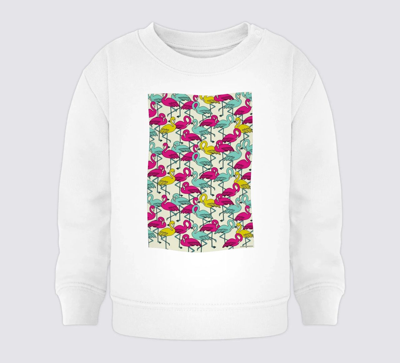 Wrapping Paper Flamingos felpa neonato da a Love Supreme