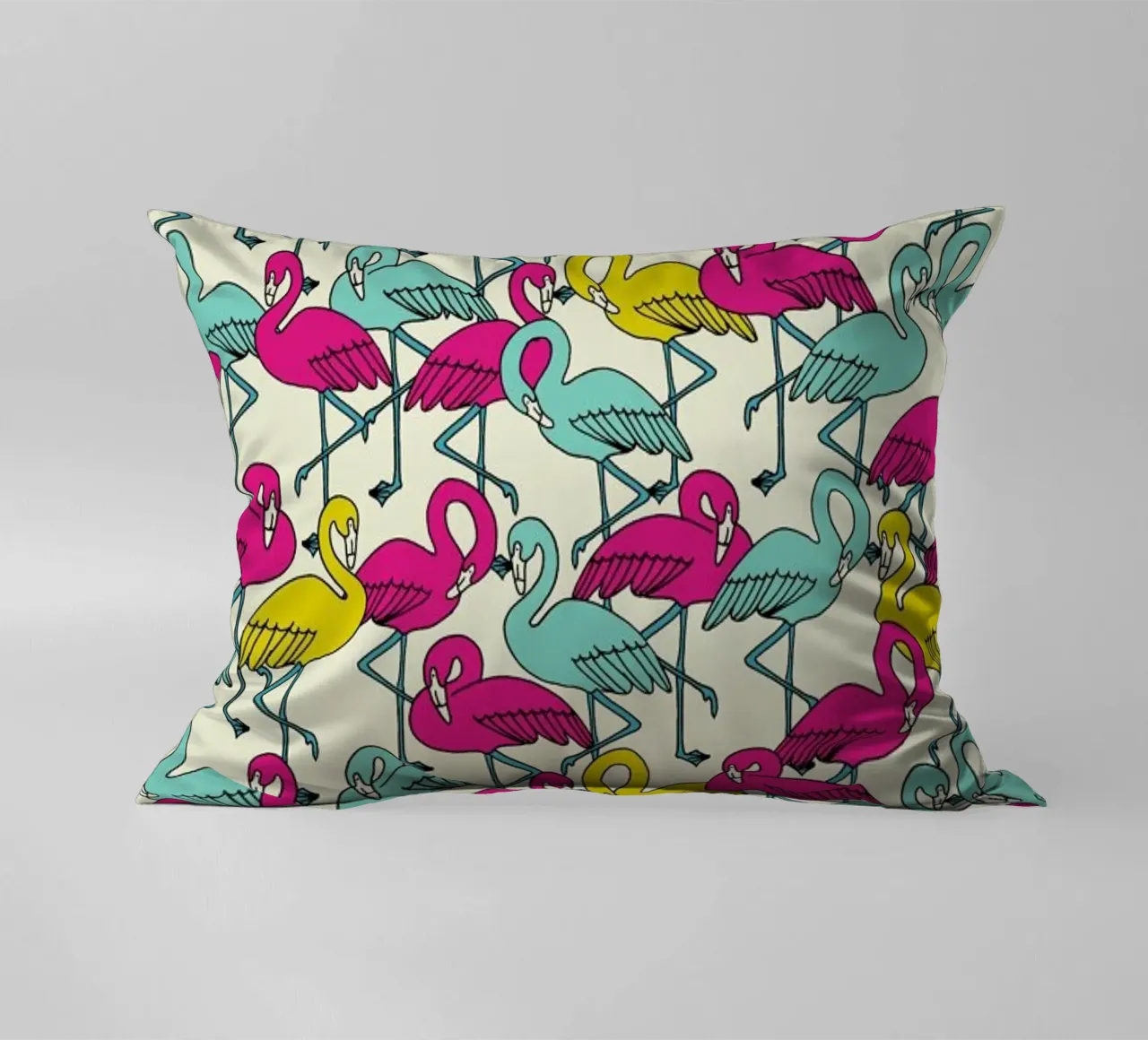Wrapping Paper Flamingos cojín de a Love Supreme