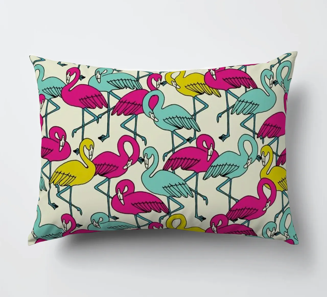 Wrapping Paper Flamingos cojín de a Love Supreme