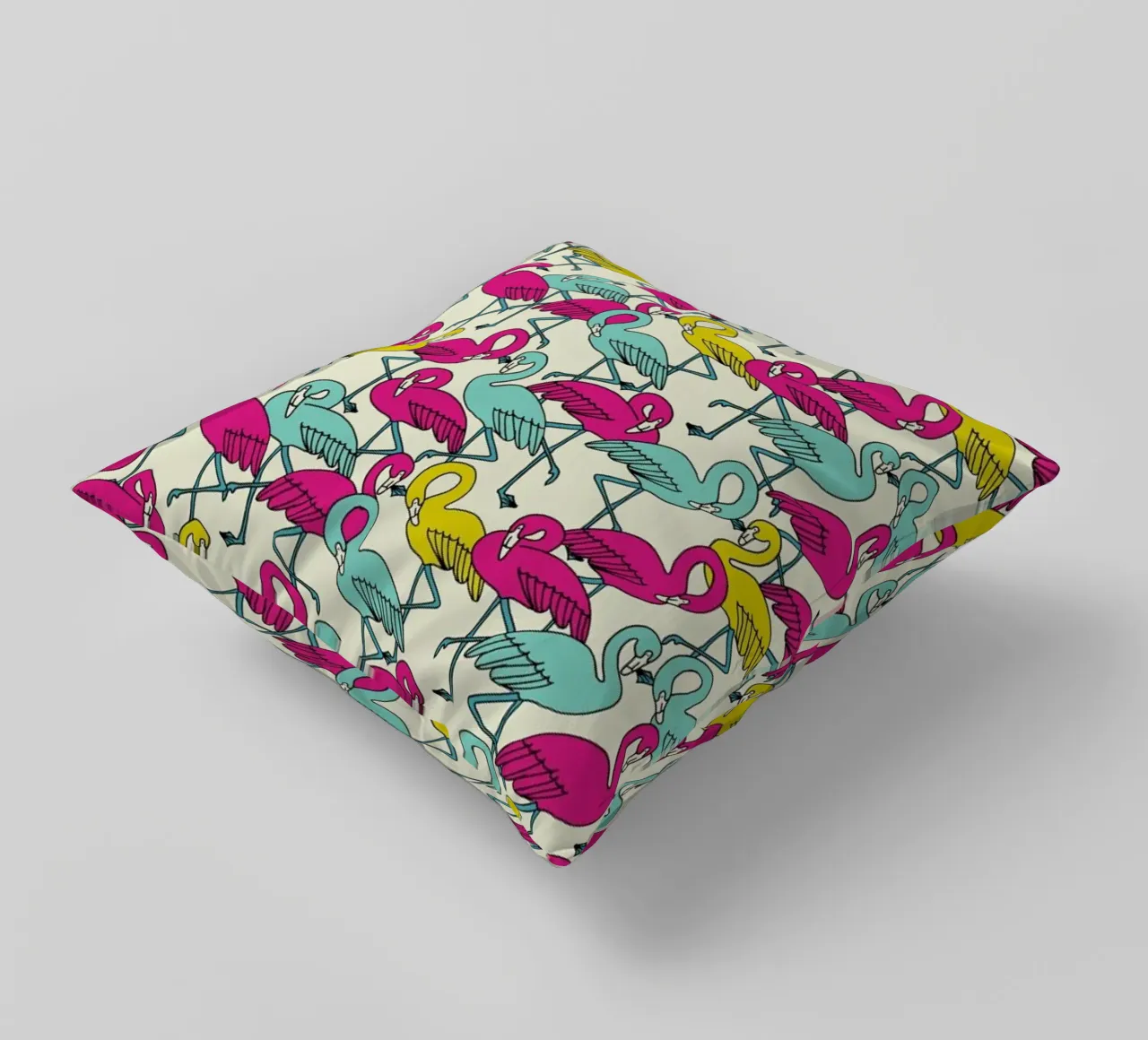 Wrapping Paper Flamingos cojín de a Love Supreme