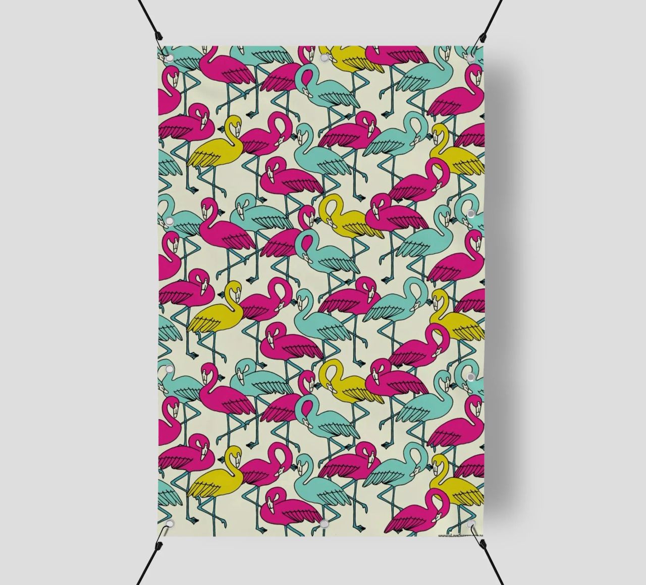Wrapping Paper Flamingos telo in pvc da a Love Supreme