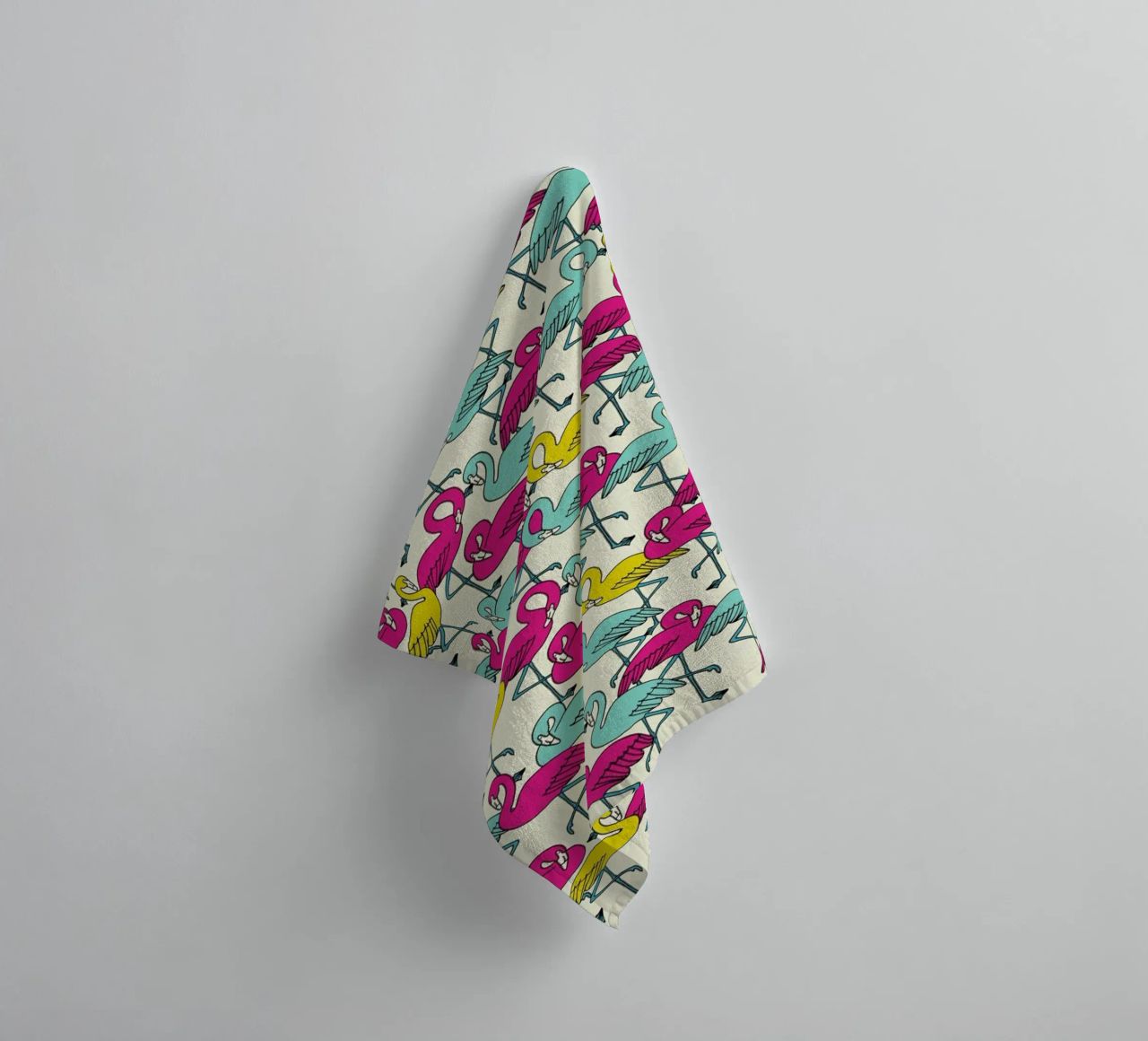 Wrapping Paper Flamingos asciugamano da bagno da a Love Supreme
