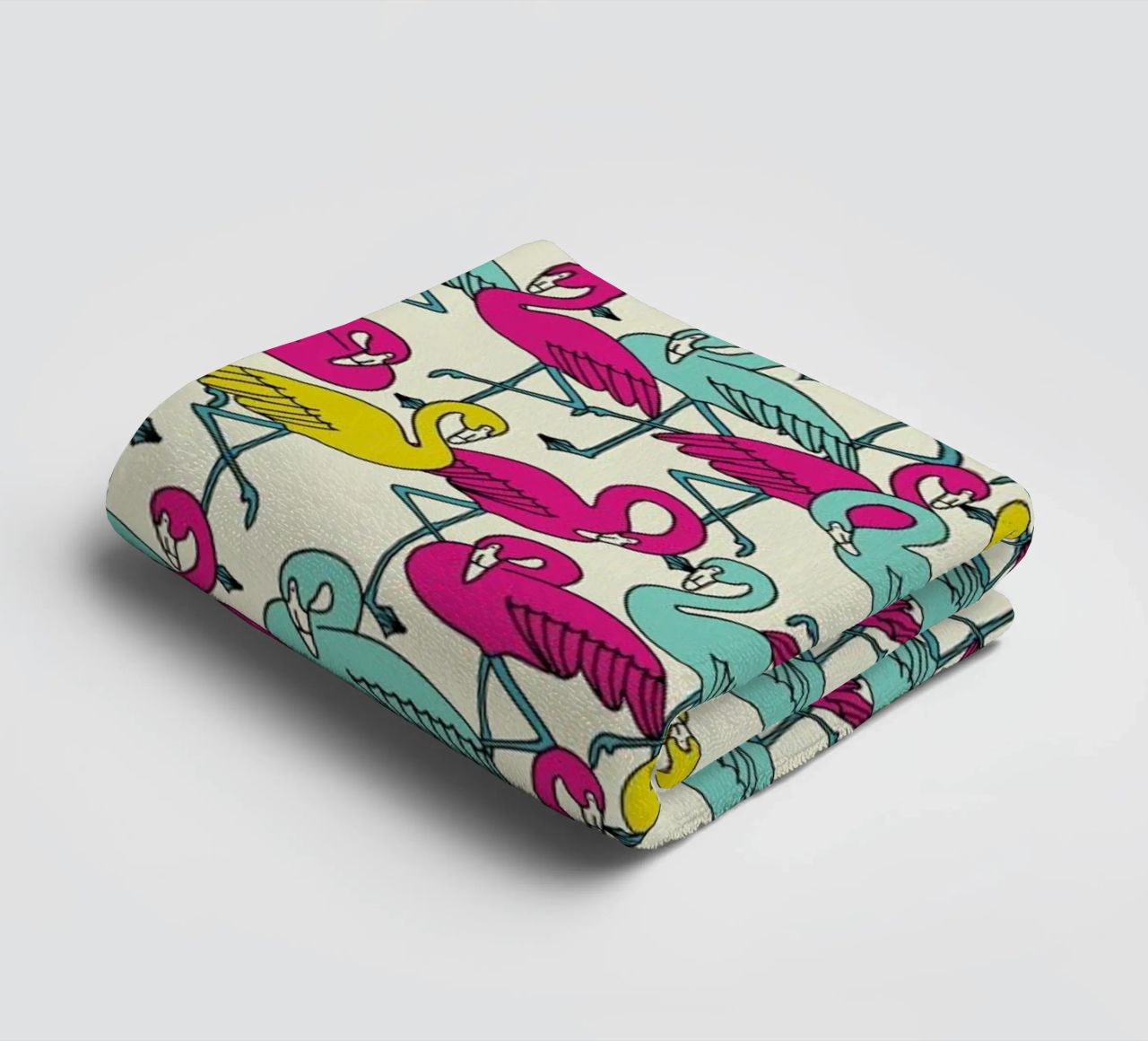 Wrapping Paper Flamingos asciugamano da bagno da a Love Supreme