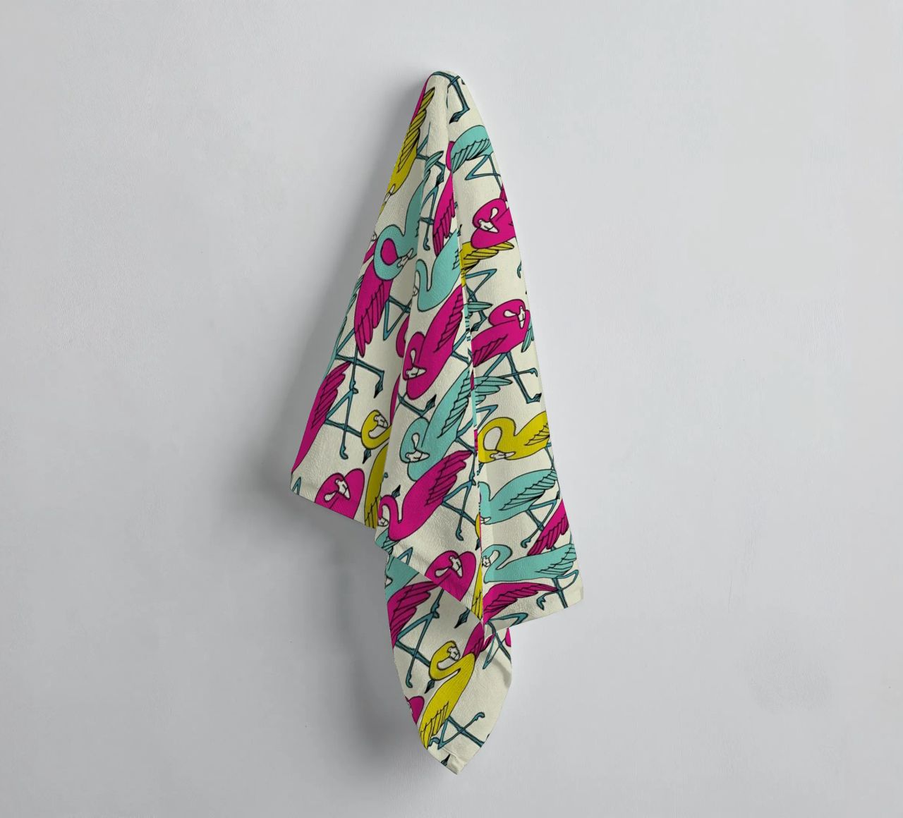 Wrapping Paper Flamingos asciugamano da bagno da a Love Supreme