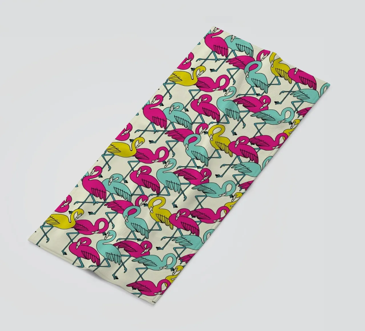 Wrapping Paper Flamingos toalla de playa de a Love Supreme