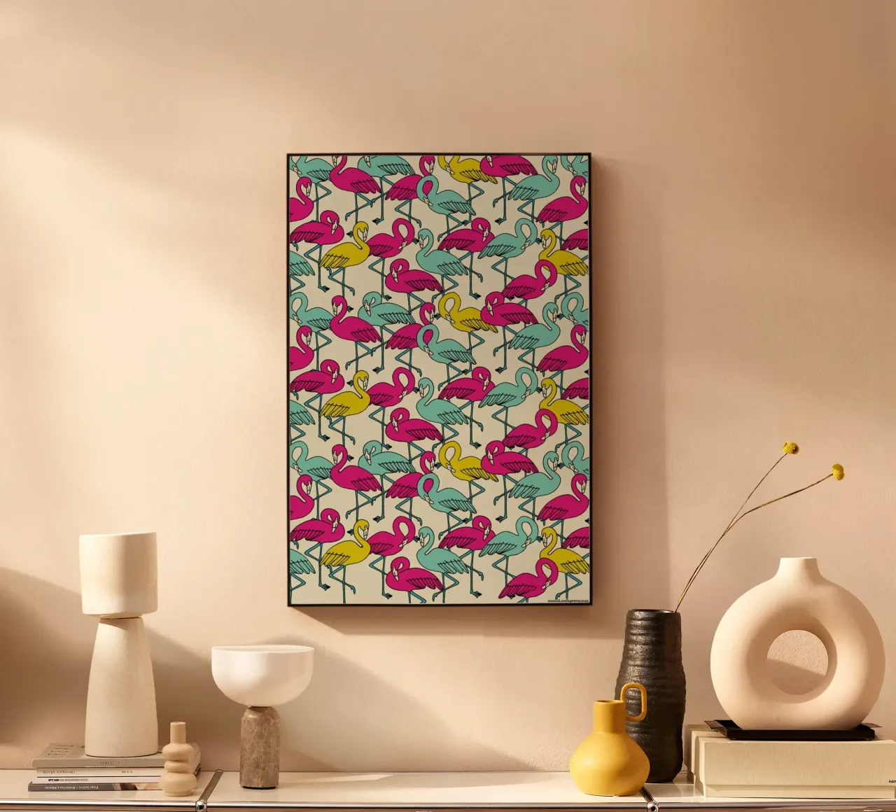 Wrapping Paper Flamingos metacrilato de a Love Supreme