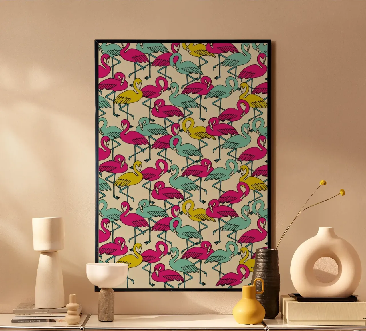 Wrapping Paper Flamingos poster da a Love Supreme