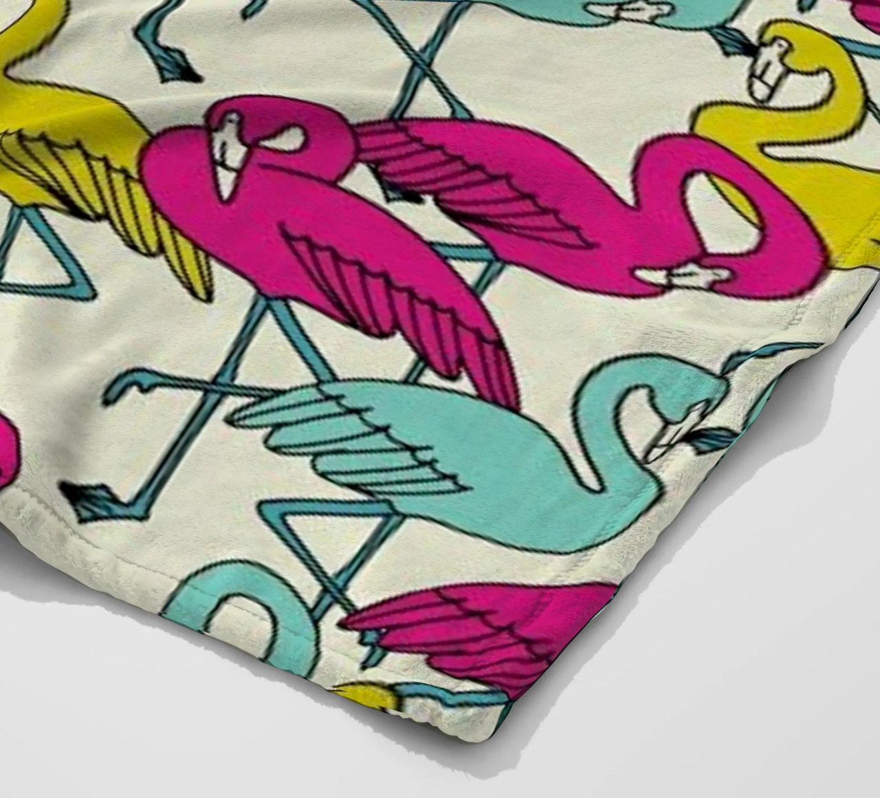 Wrapping Paper Flamingos coperta in pile da a Love Supreme