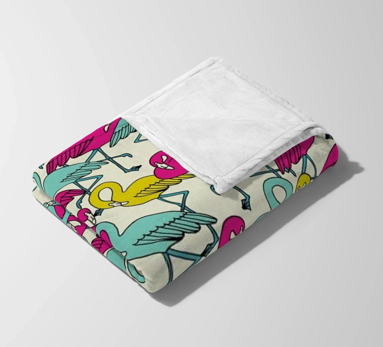 Wrapping Paper Flamingos coperta in pile da a Love Supreme