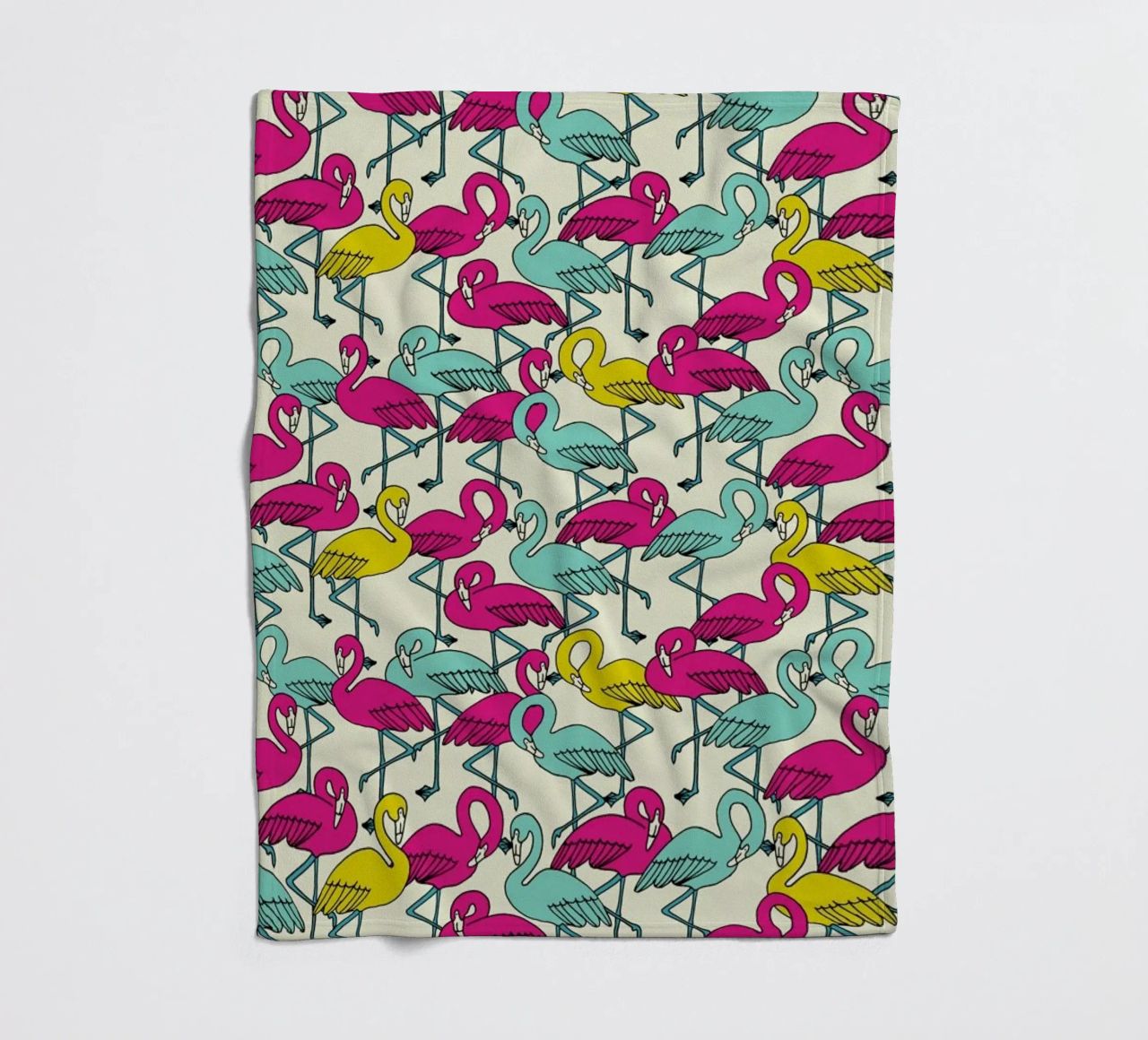 Wrapping Paper Flamingos coperta in pile da a Love Supreme