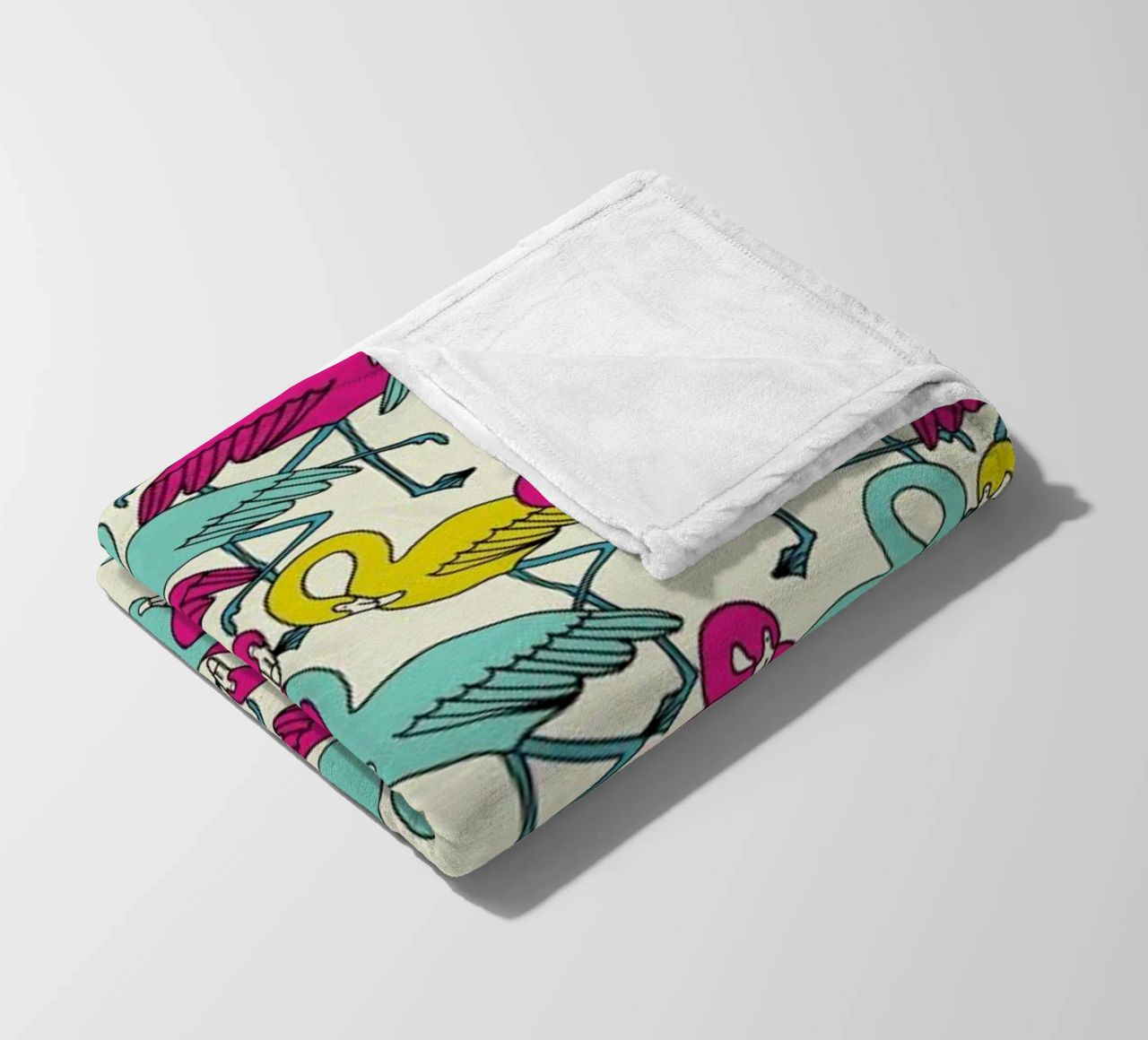 Wrapping Paper Flamingos coperta in pile da a Love Supreme