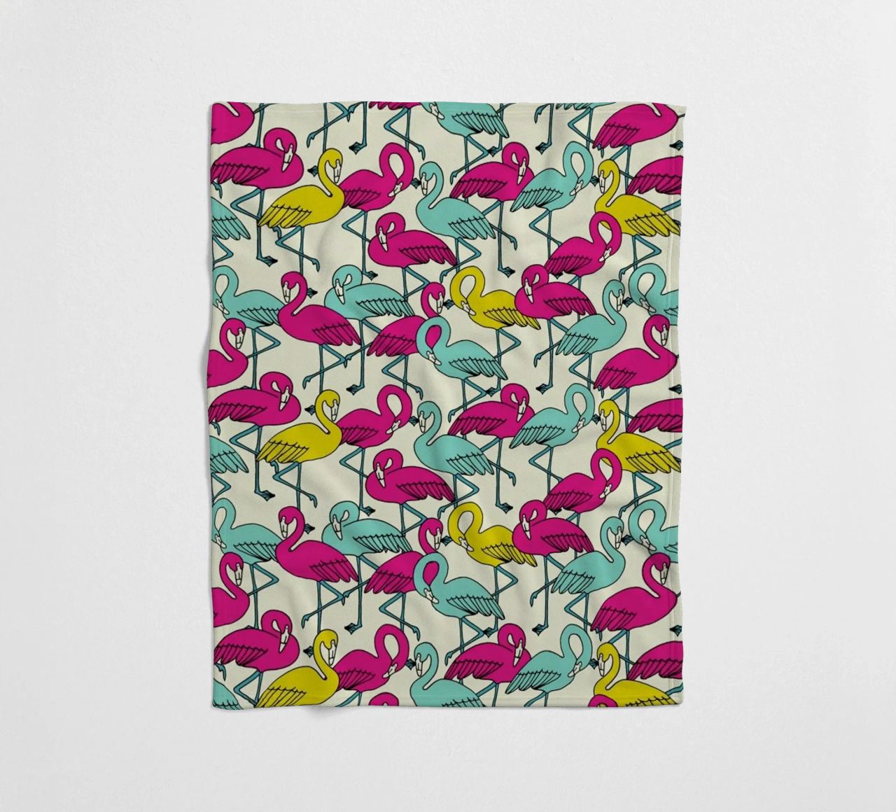 Wrapping Paper Flamingos coperta in pile da a Love Supreme