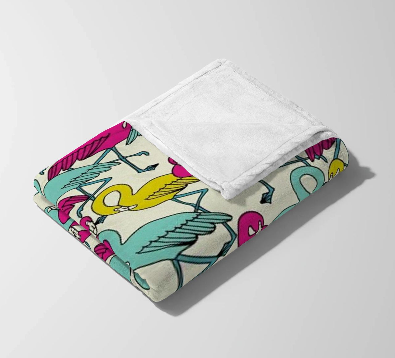 Wrapping Paper Flamingos coperta in pile da a Love Supreme