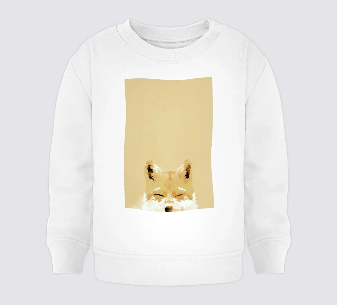 Smiling Fox sudadera de bebé de Róbert Farkas