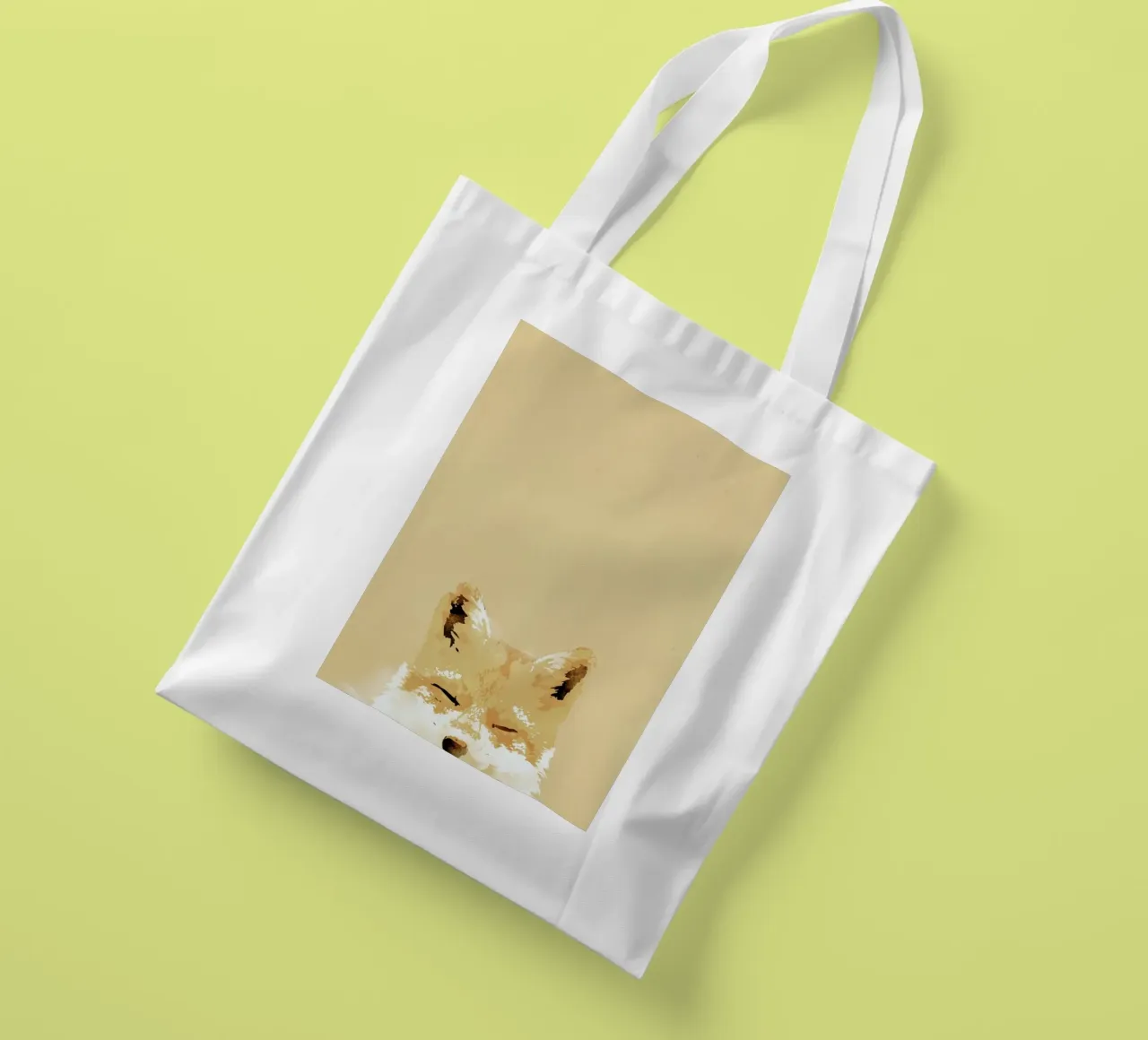 Smiling Fox borsa in juta da Róbert Farkas