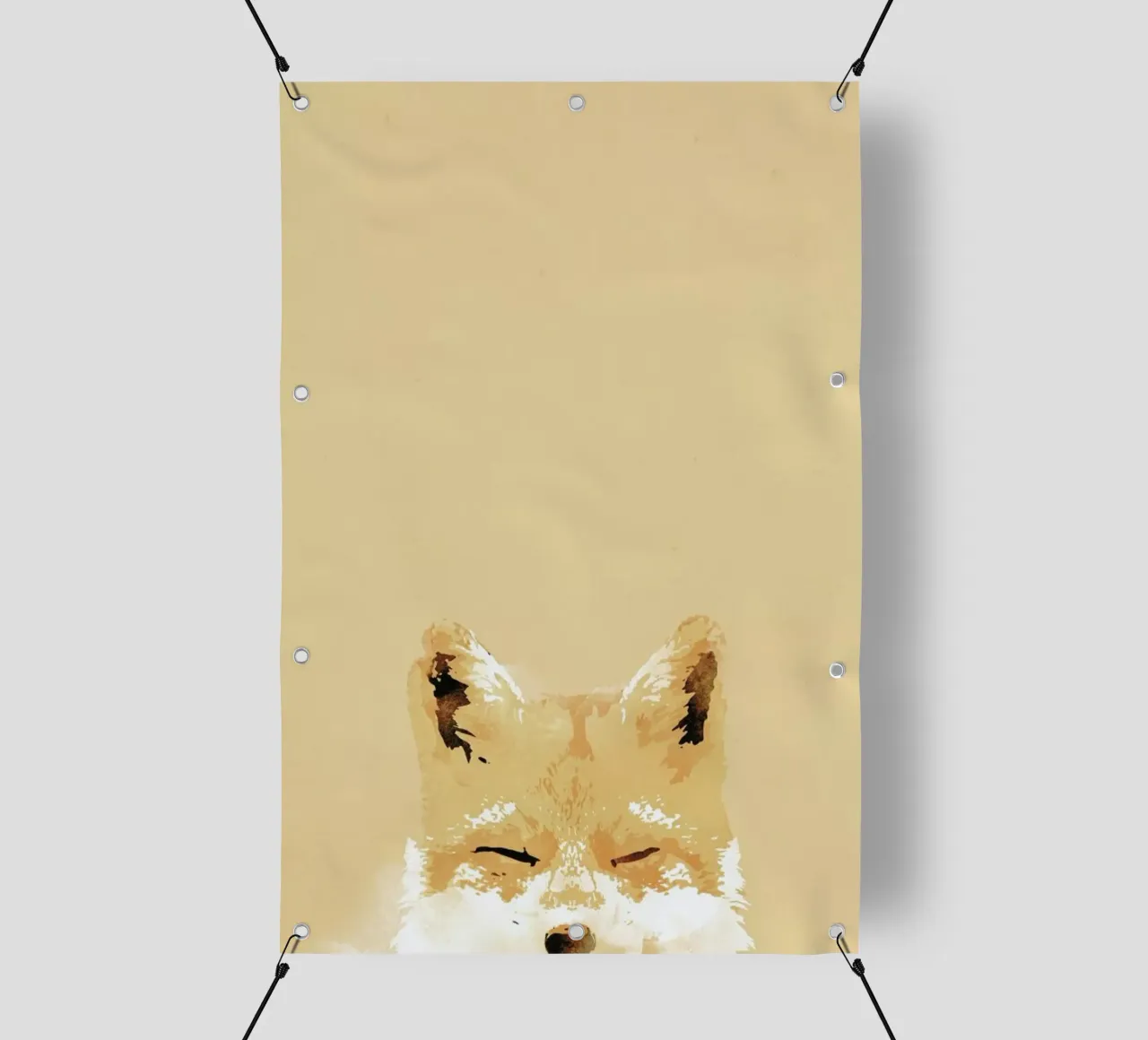 Smiling Fox telo in pvc da Róbert Farkas