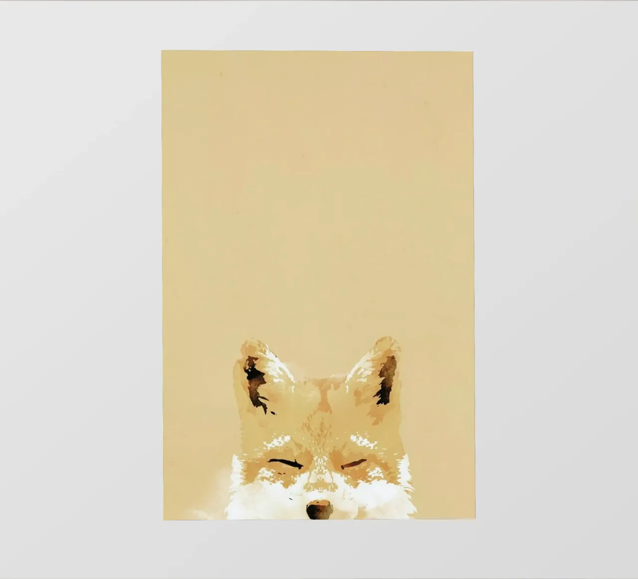 Smiling Fox telo in pvc da Róbert Farkas