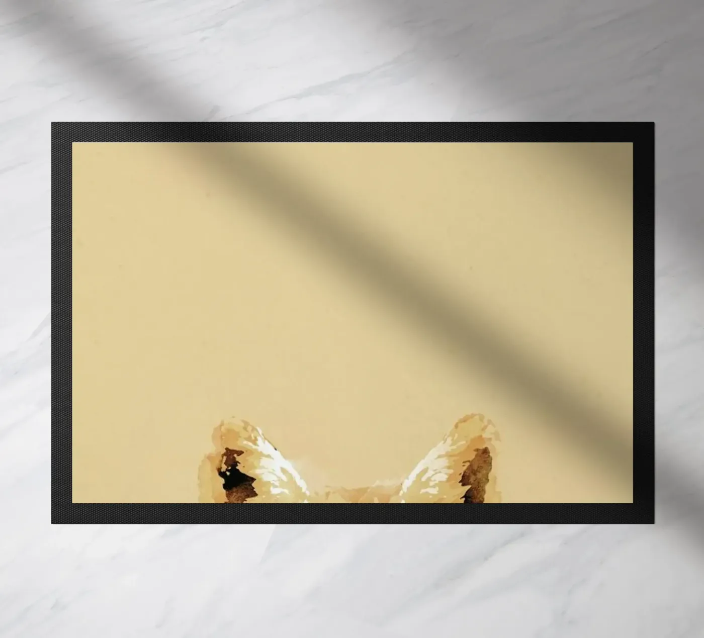 Smiling Fox deurmat van Róbert Farkas