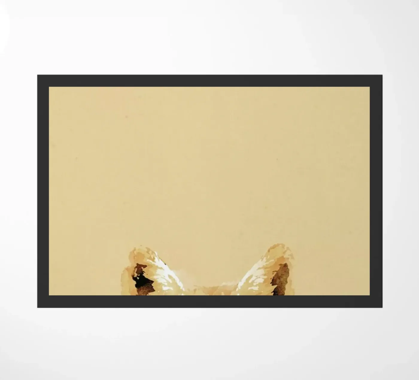 Smiling Fox deurmat van Róbert Farkas