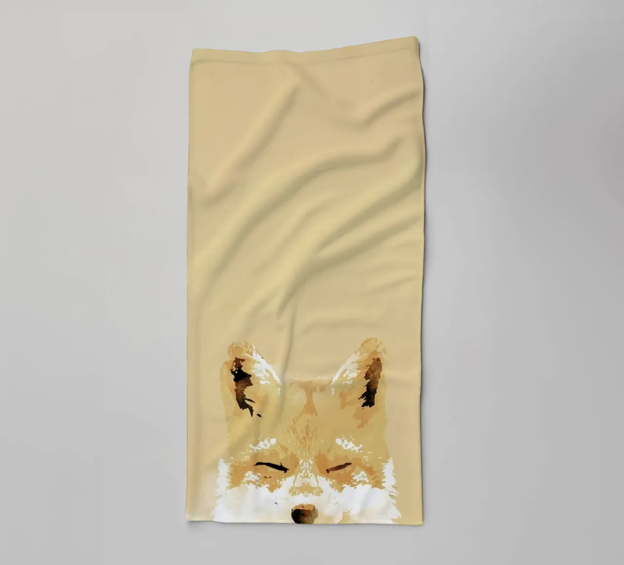 Smiling Fox asciugamano da bagno da Róbert Farkas