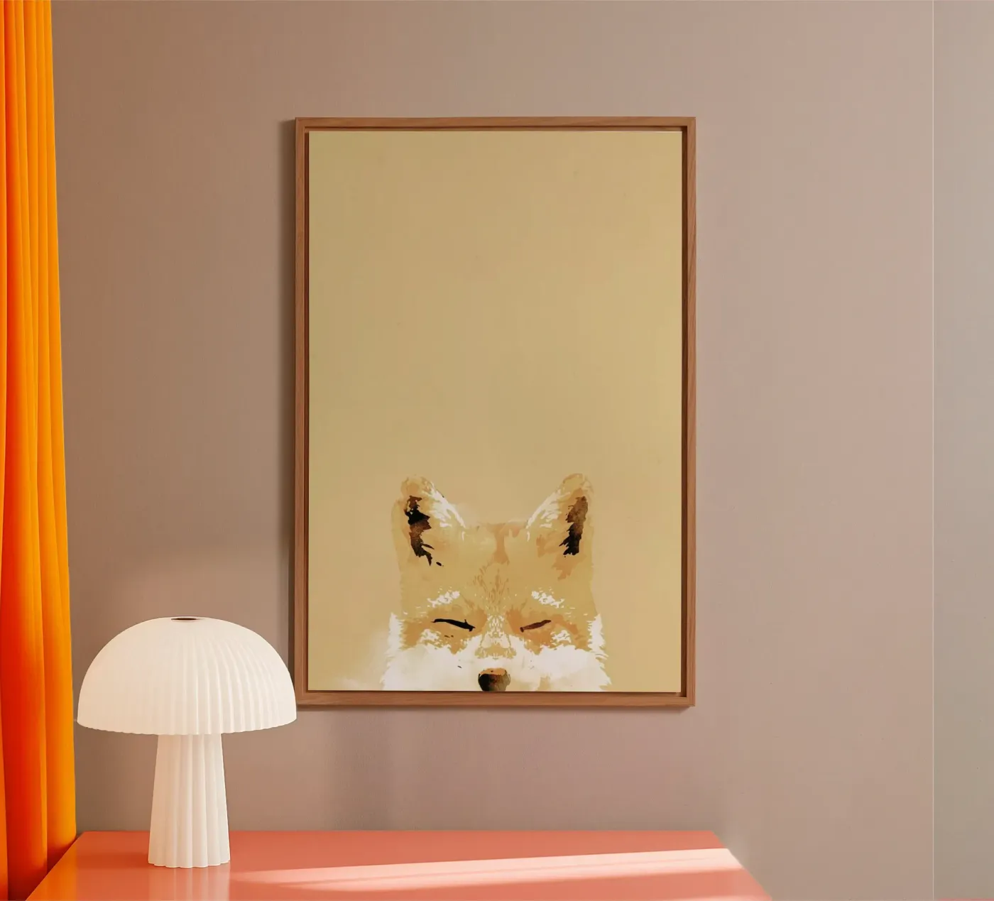 Smiling Fox alluminio dibond da Róbert Farkas