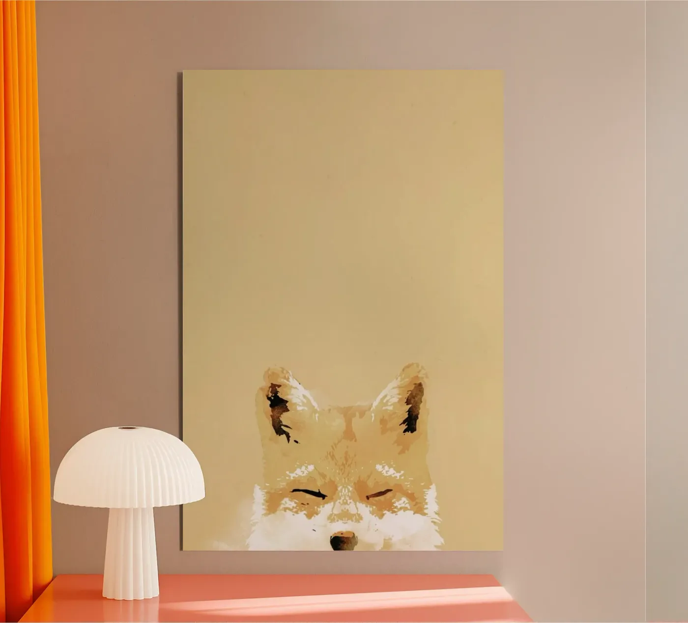 Smiling Fox alluminio dibond da Róbert Farkas